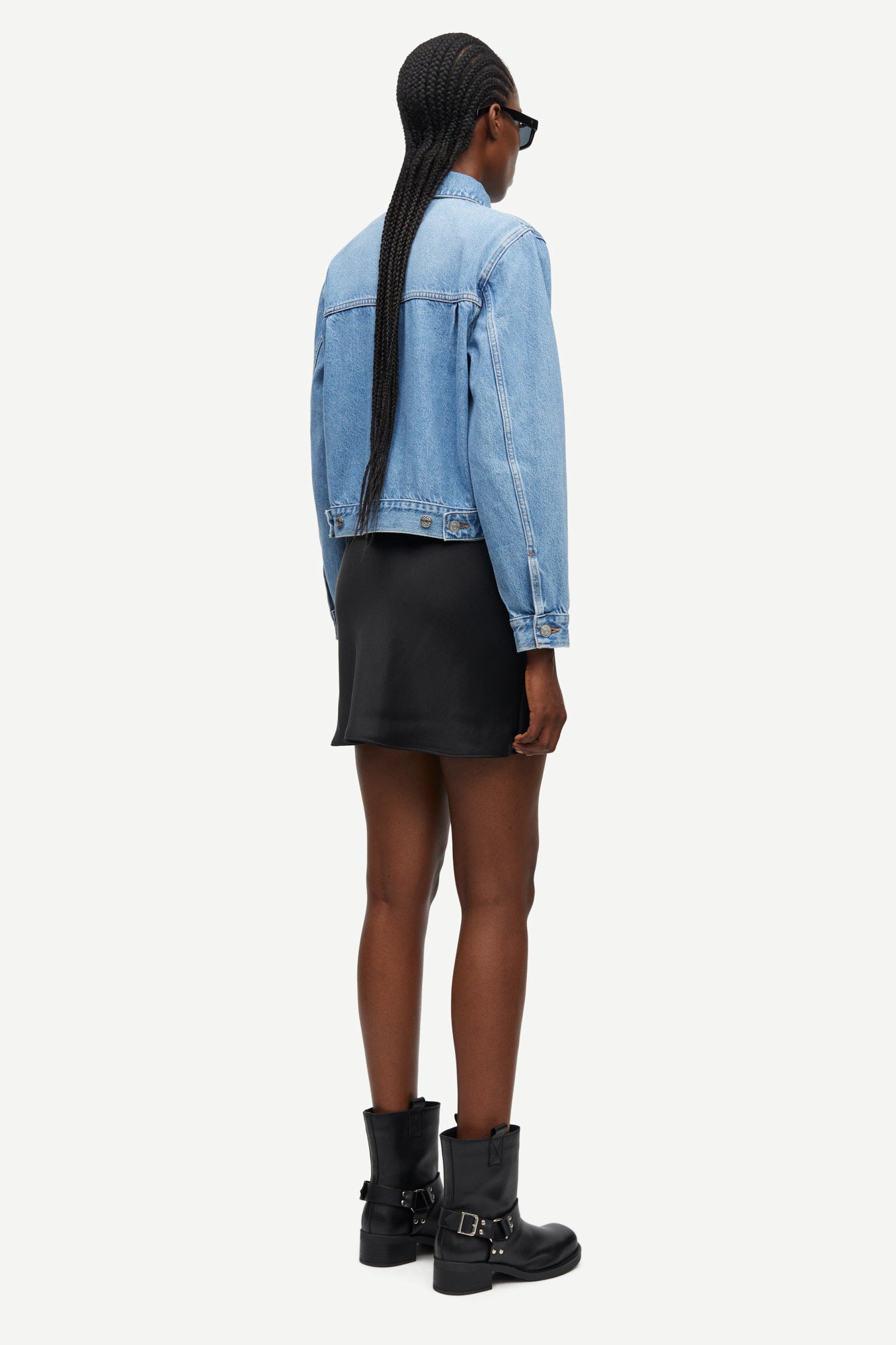 Denim jacket in ocean surf