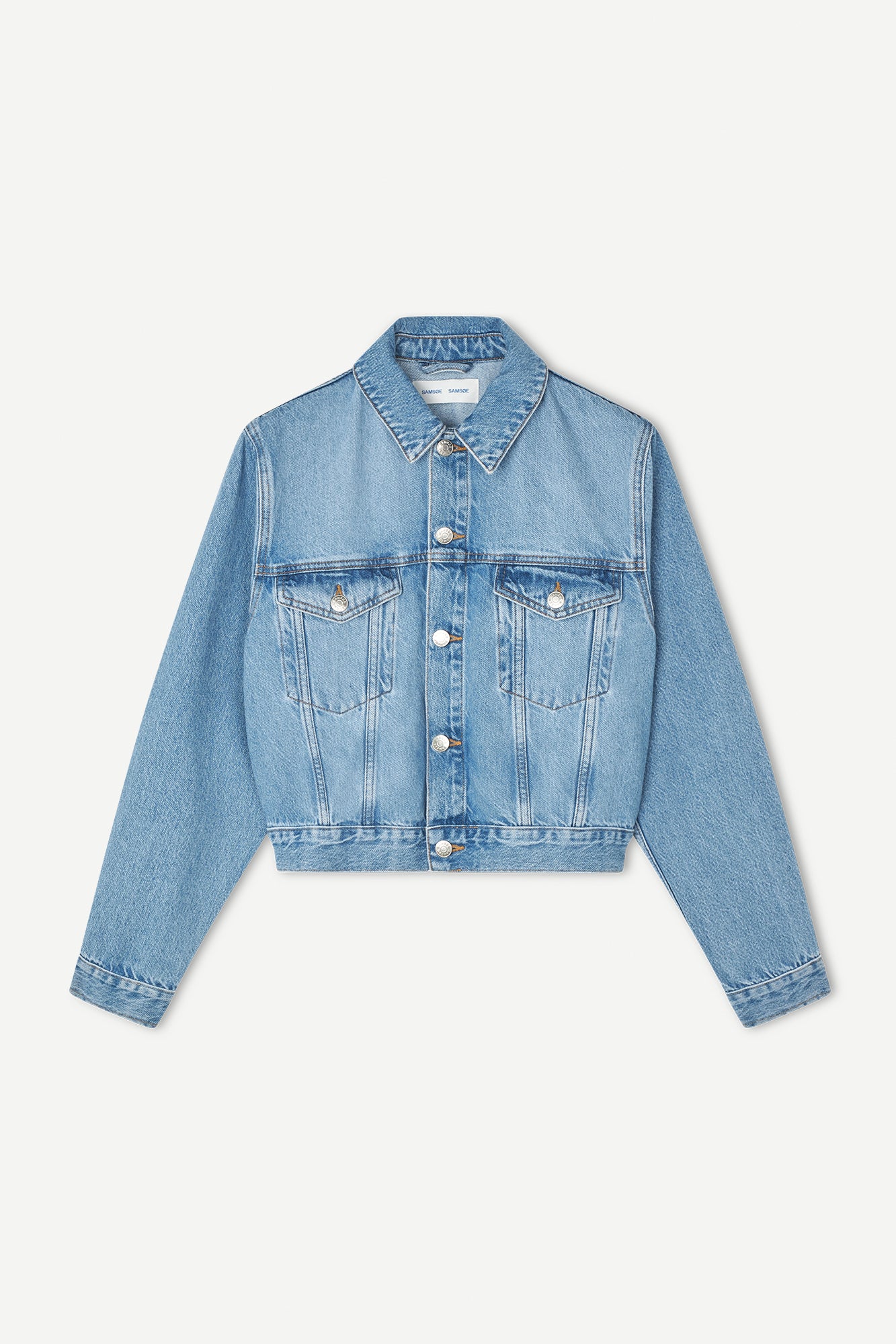 Denim jacket in ocean surf