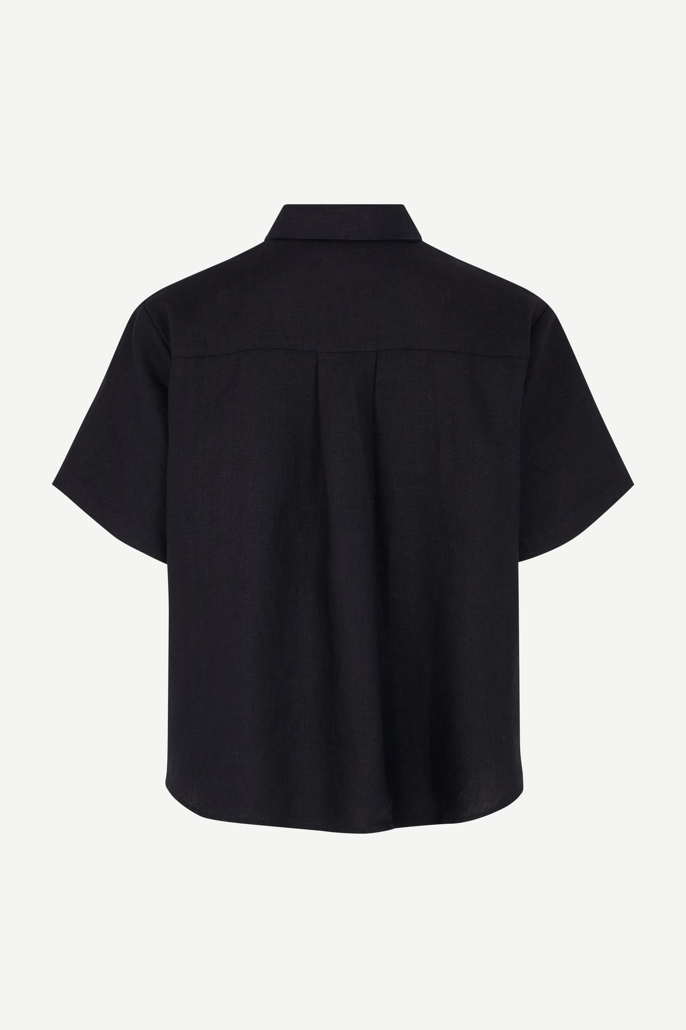 Mina linen shirt in black
