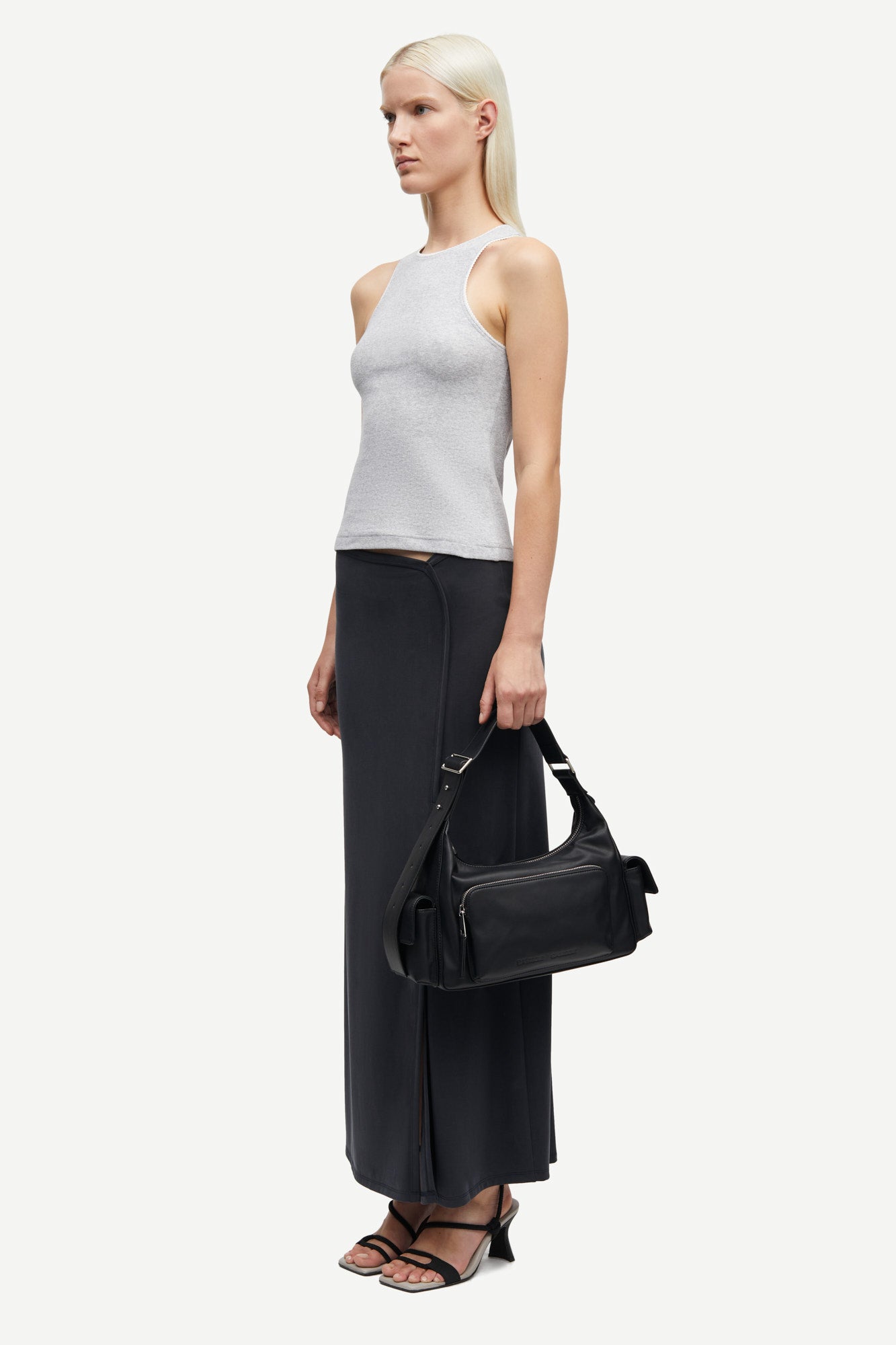 Sajune tank top in light grey