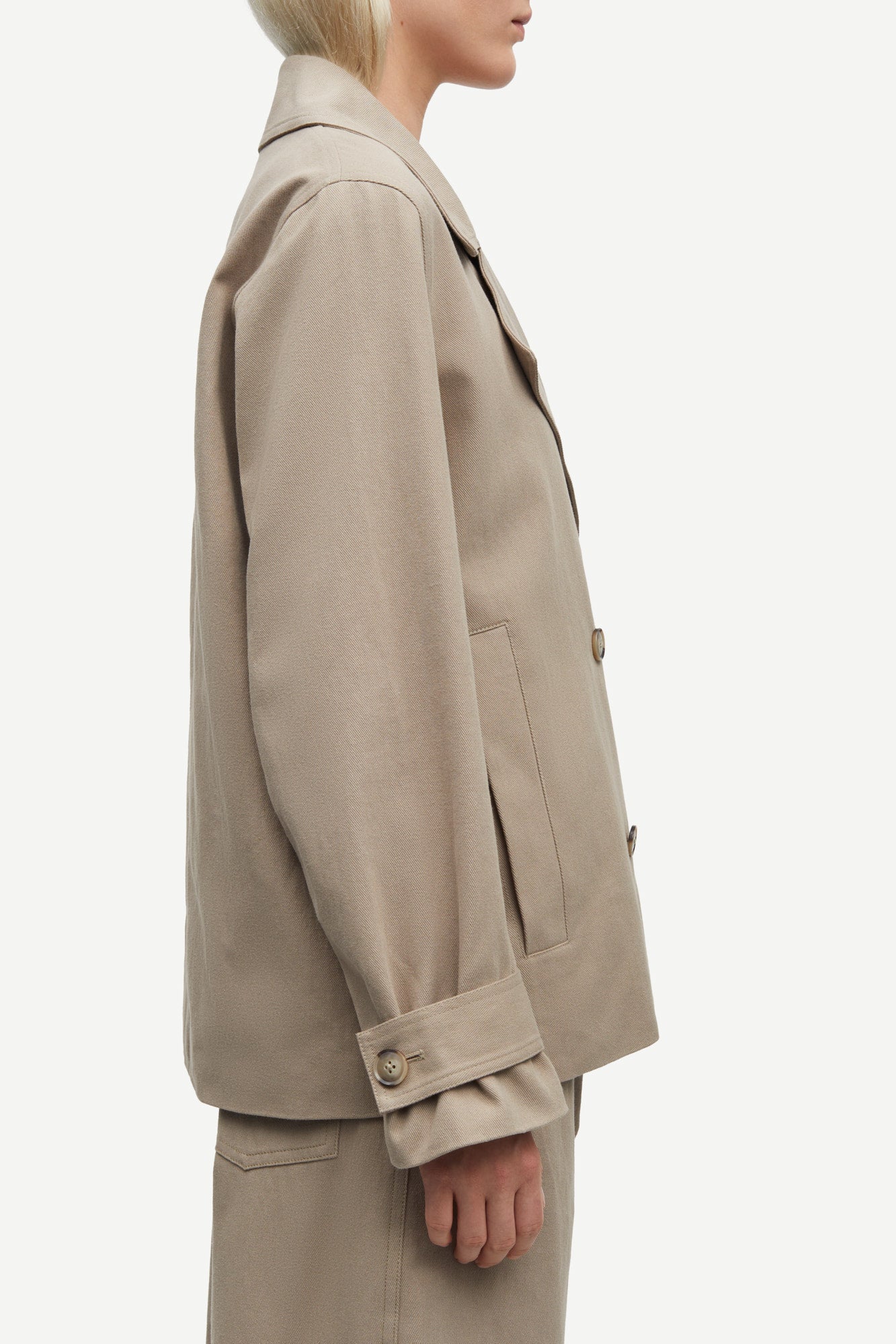 Safalla jacket in greige