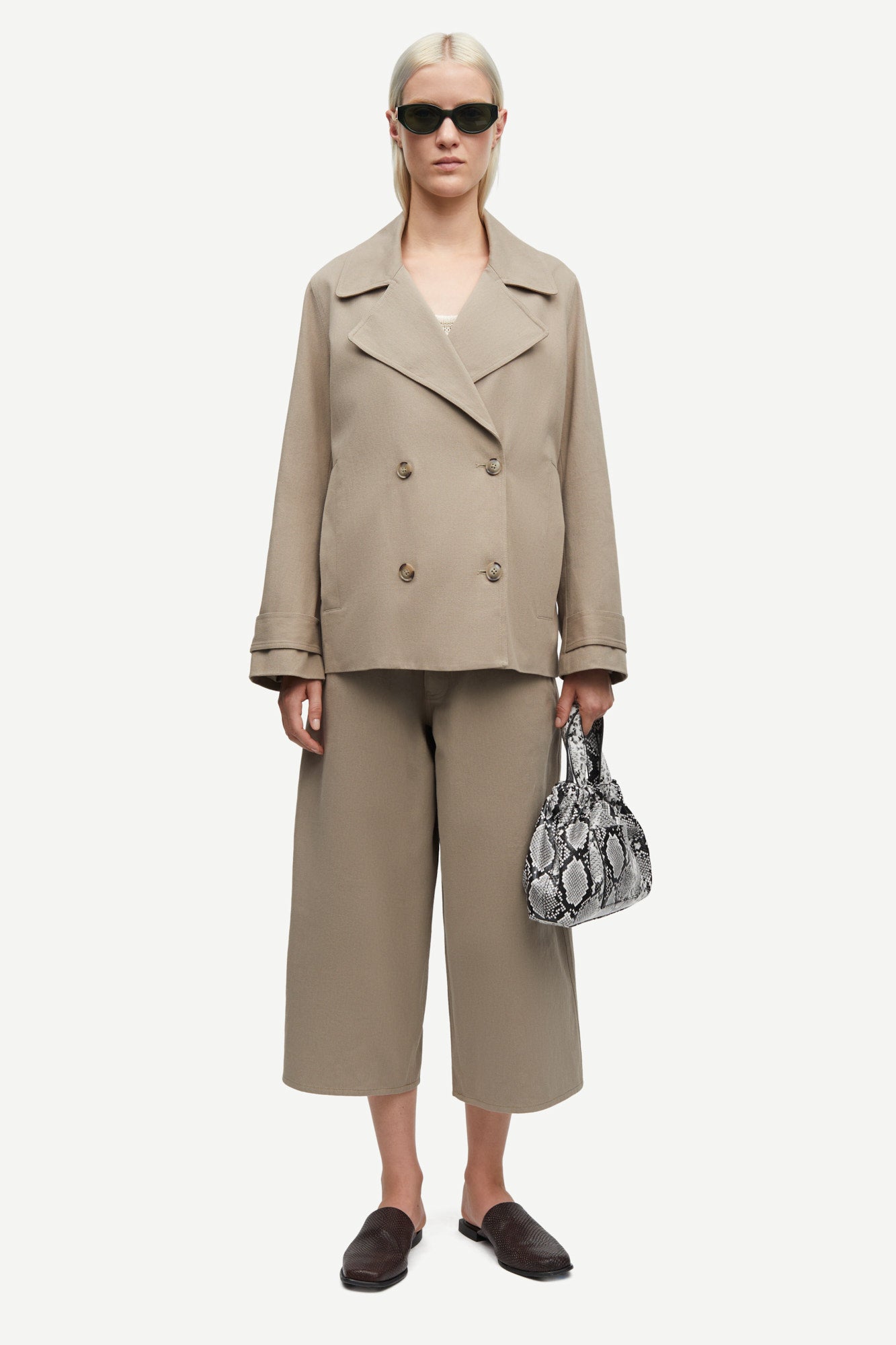 Safalla jacket in greige