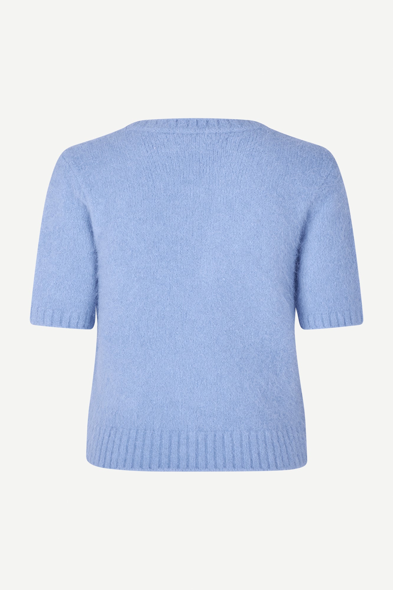 Sajeanne alpaca top in sky blue