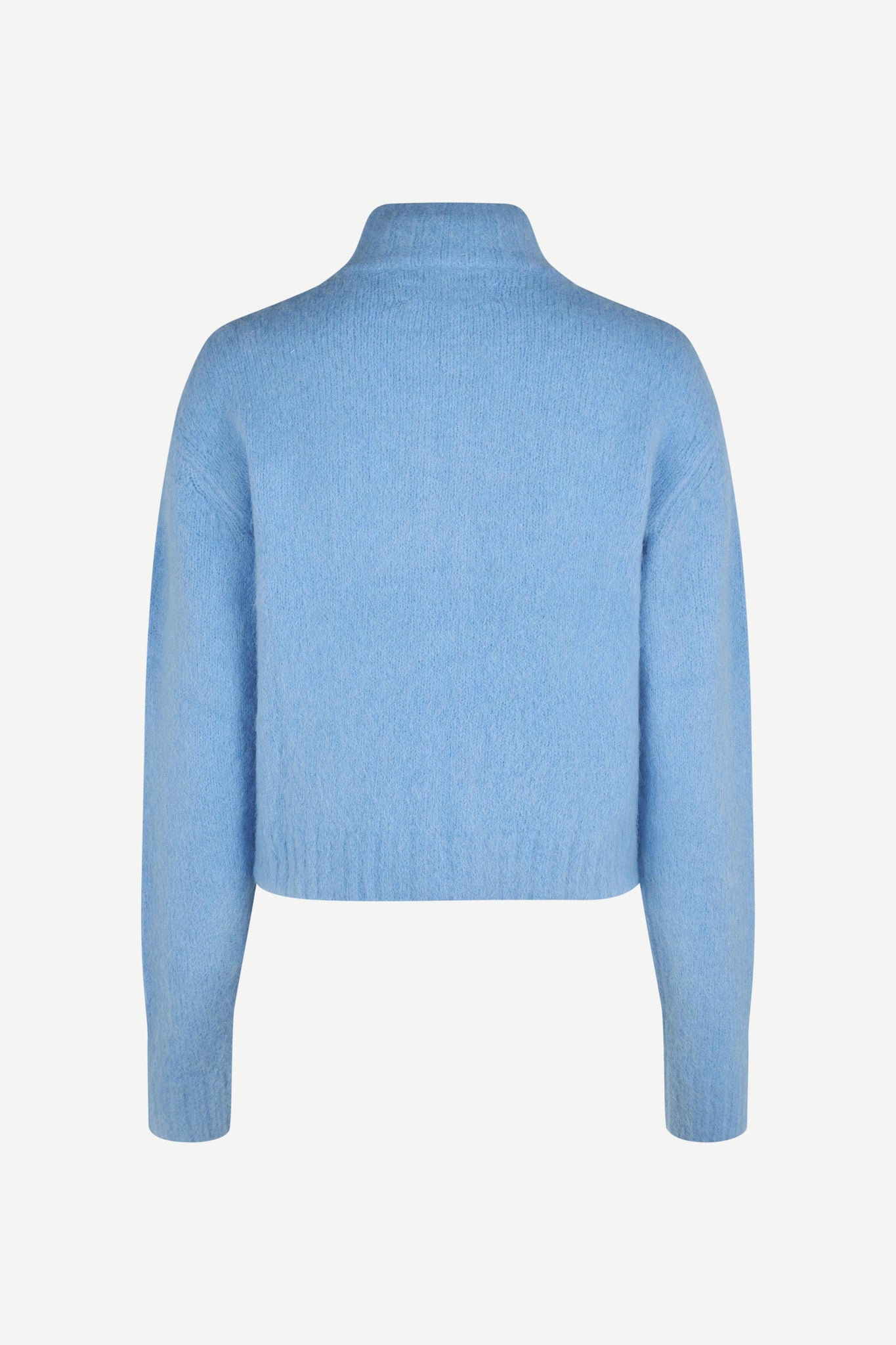 Sajeanne alpaca cardigan in sky blue