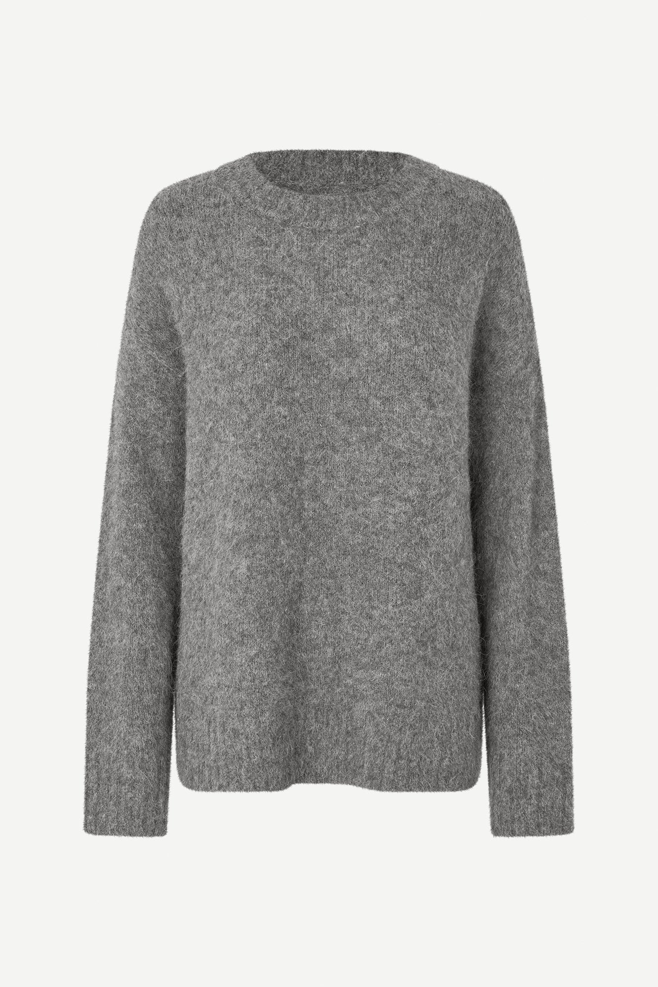 Sajeanne alpaca sweater in iron gate