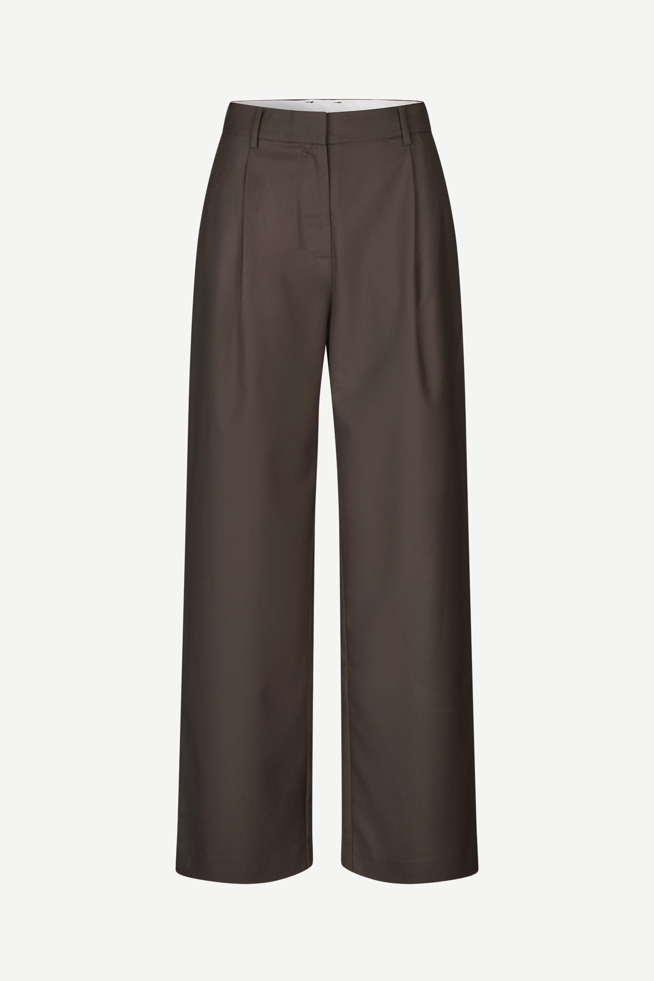 Suit trousers in black coffee