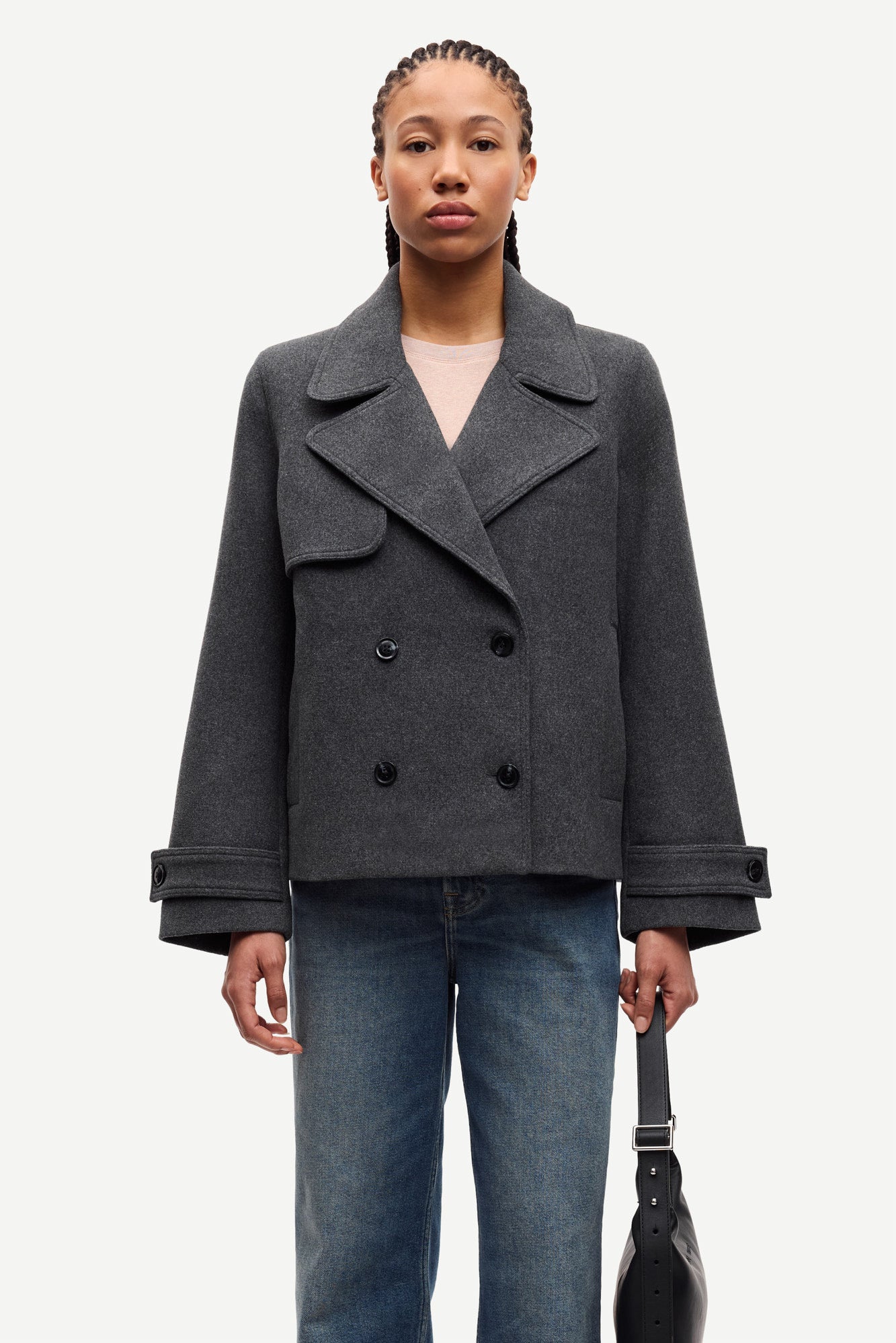 Samarta jacket in dark grey