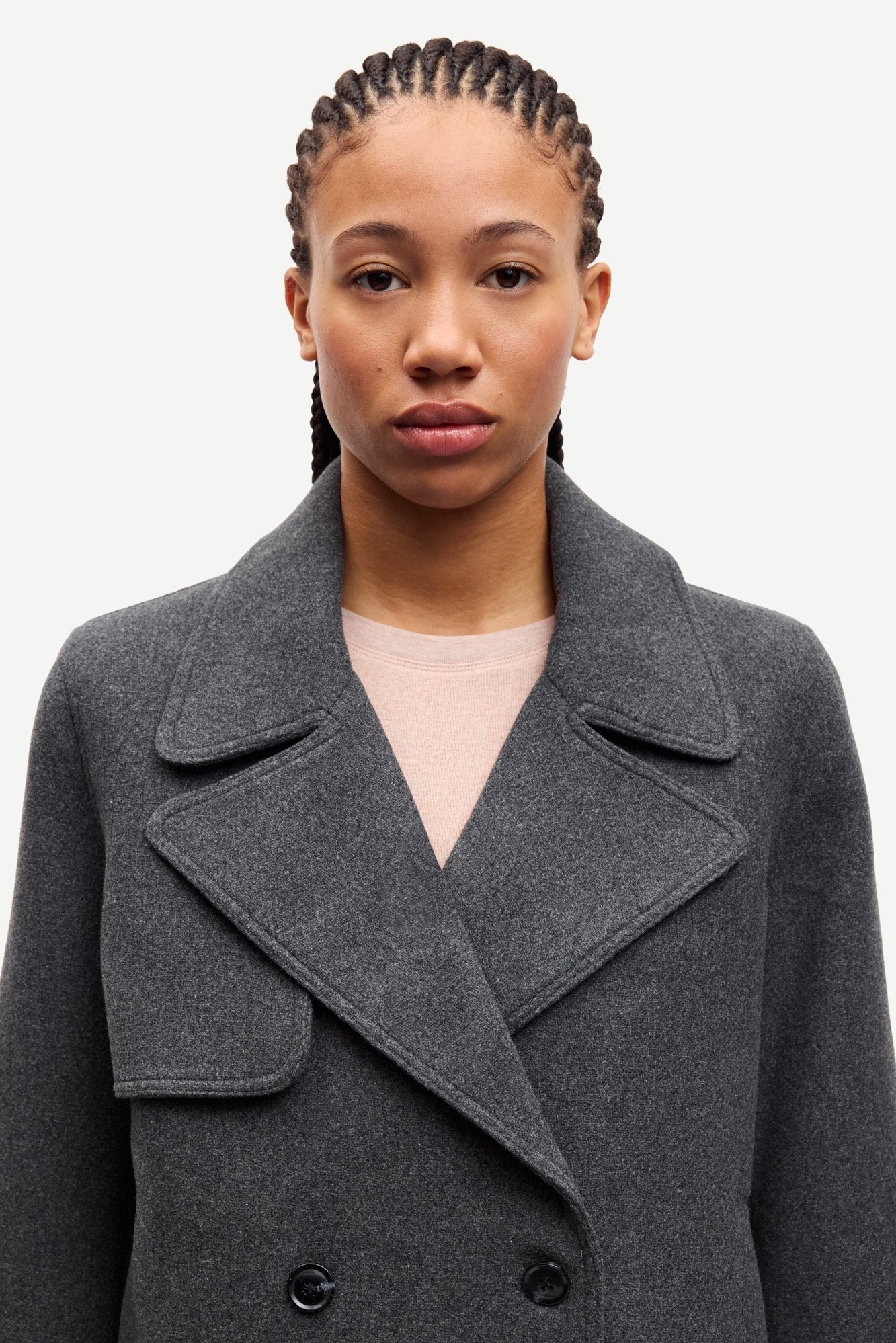 Samarta jacket in dark grey