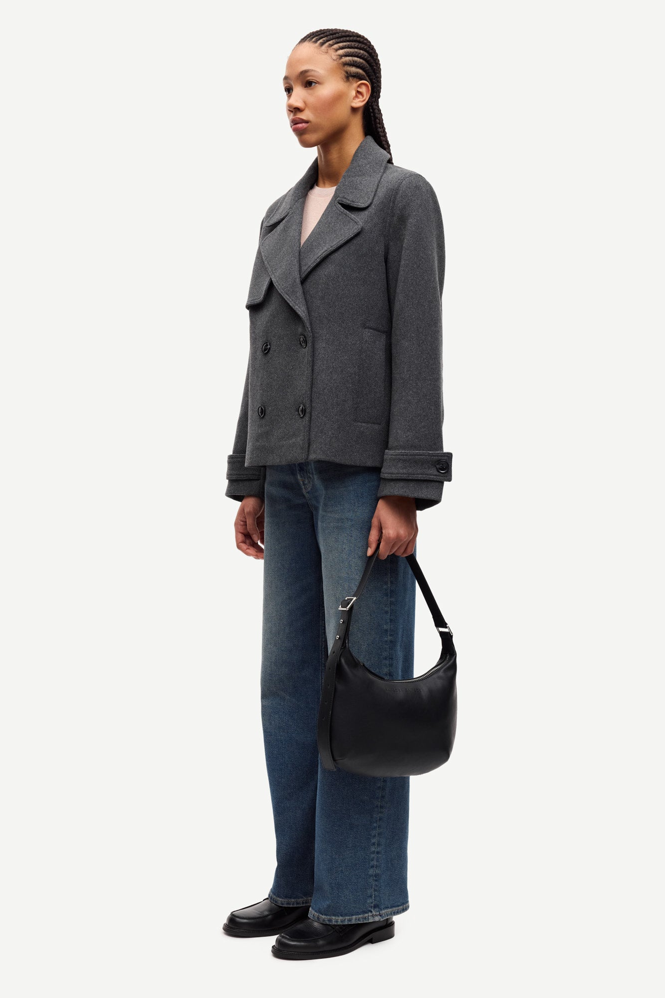 Samarta jacket in dark grey
