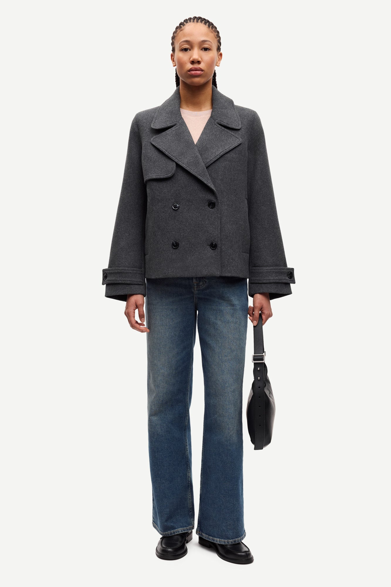 Samarta jacket in dark grey