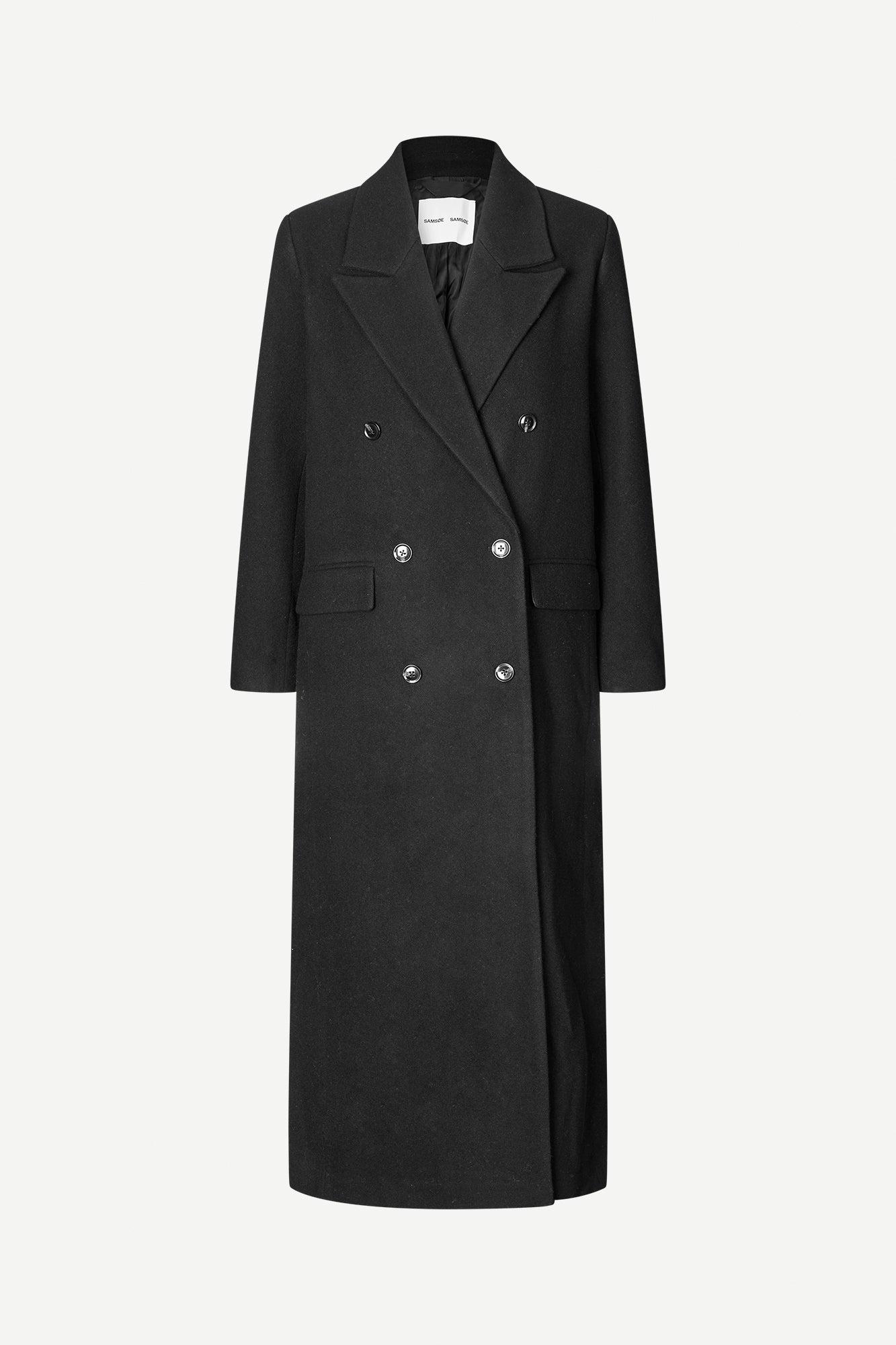 Sajill coat in black