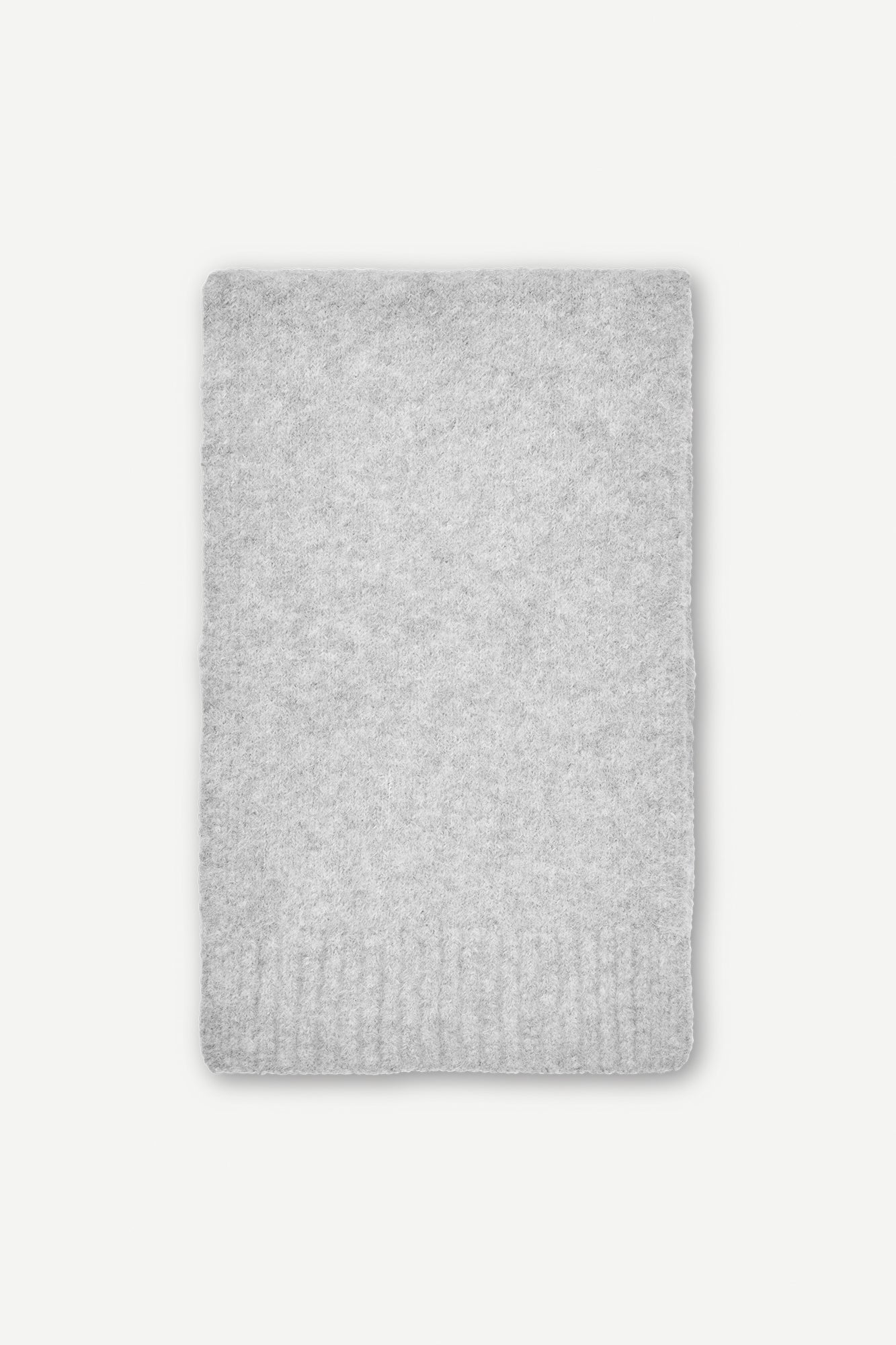 Sajeanne scarf in light grey melange