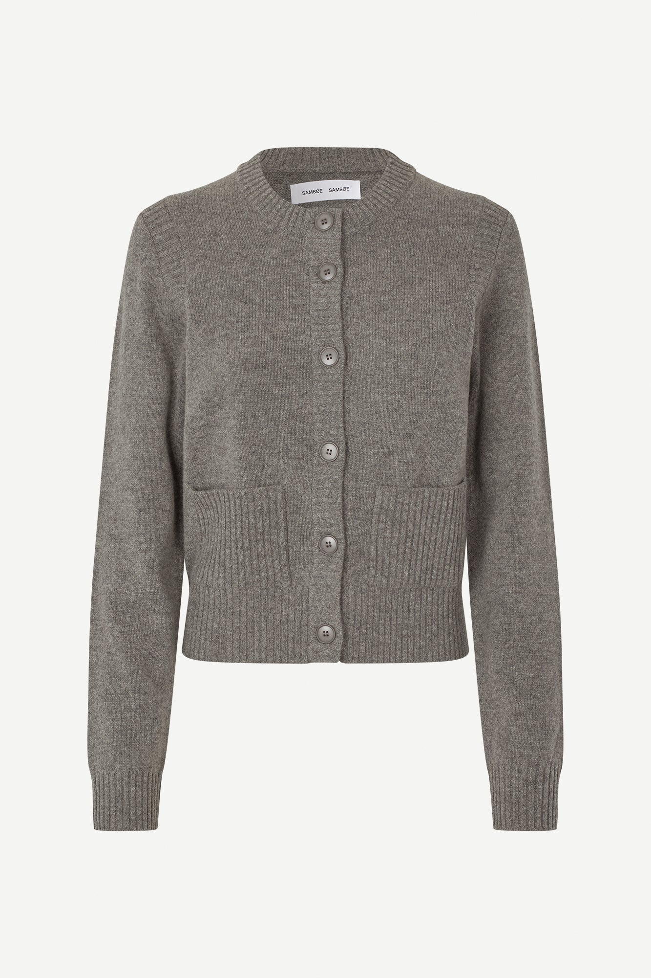 Saelif short cardi in dark grey