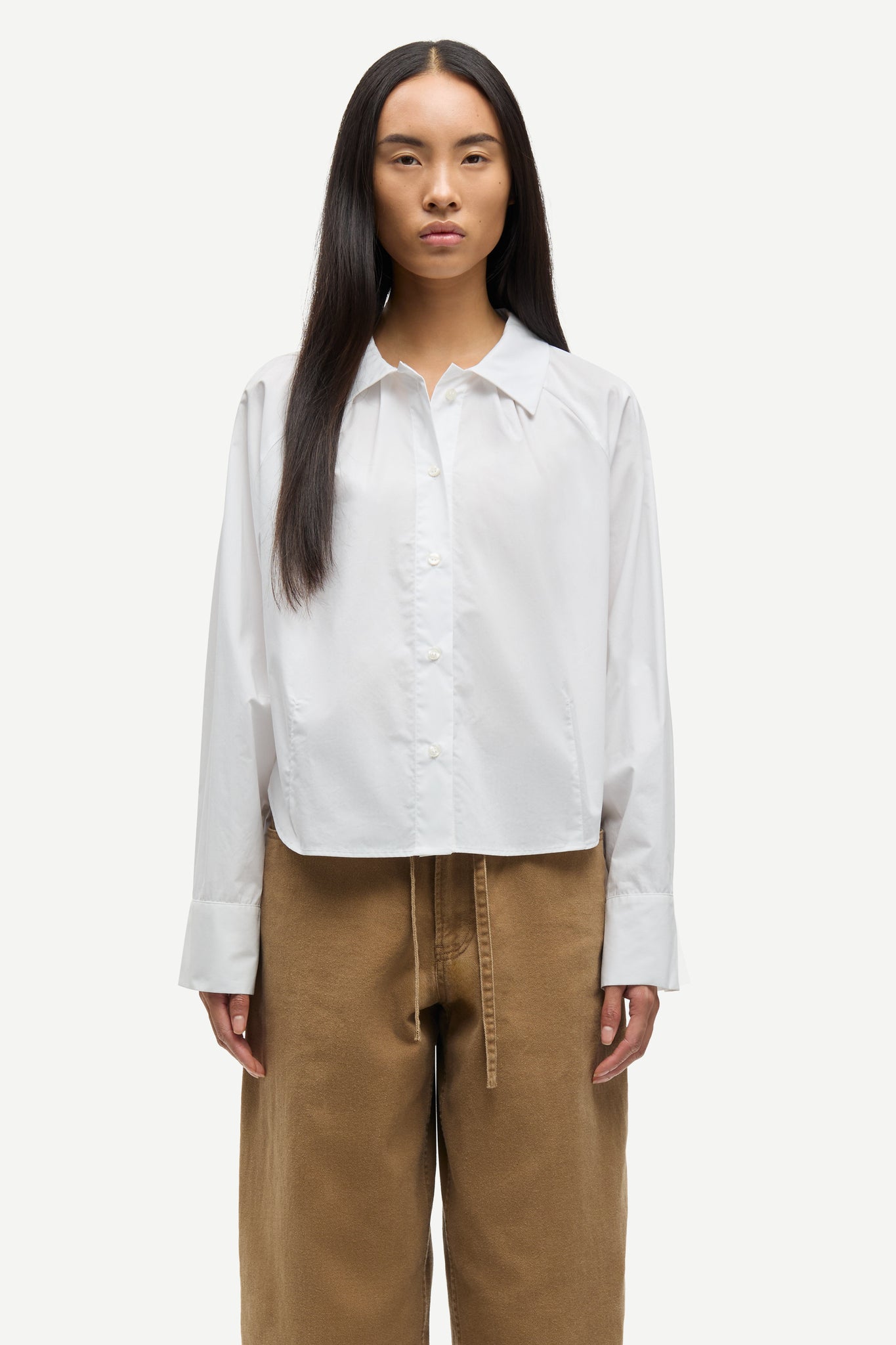 Sakya shirt in white