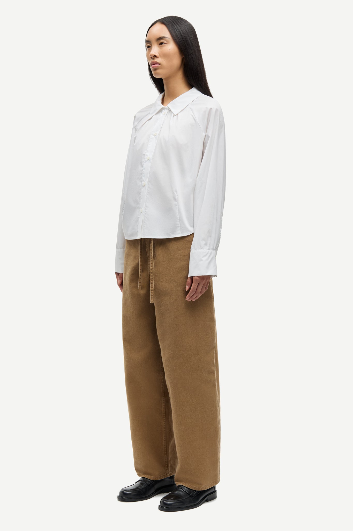Sakya shirt in white