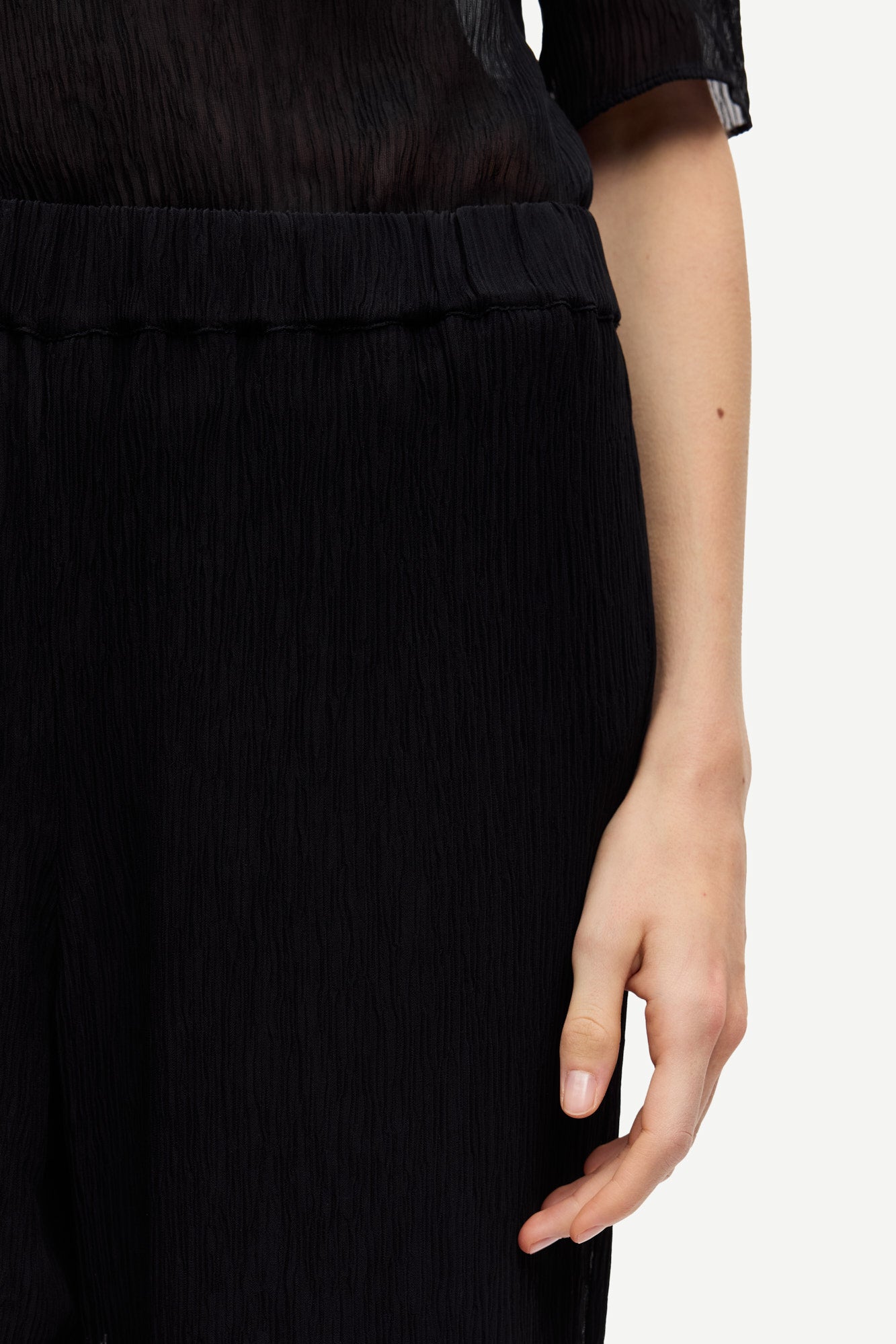 Samiller trousers in black