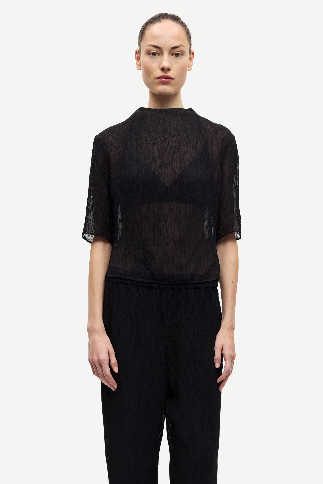 Samiller top in black