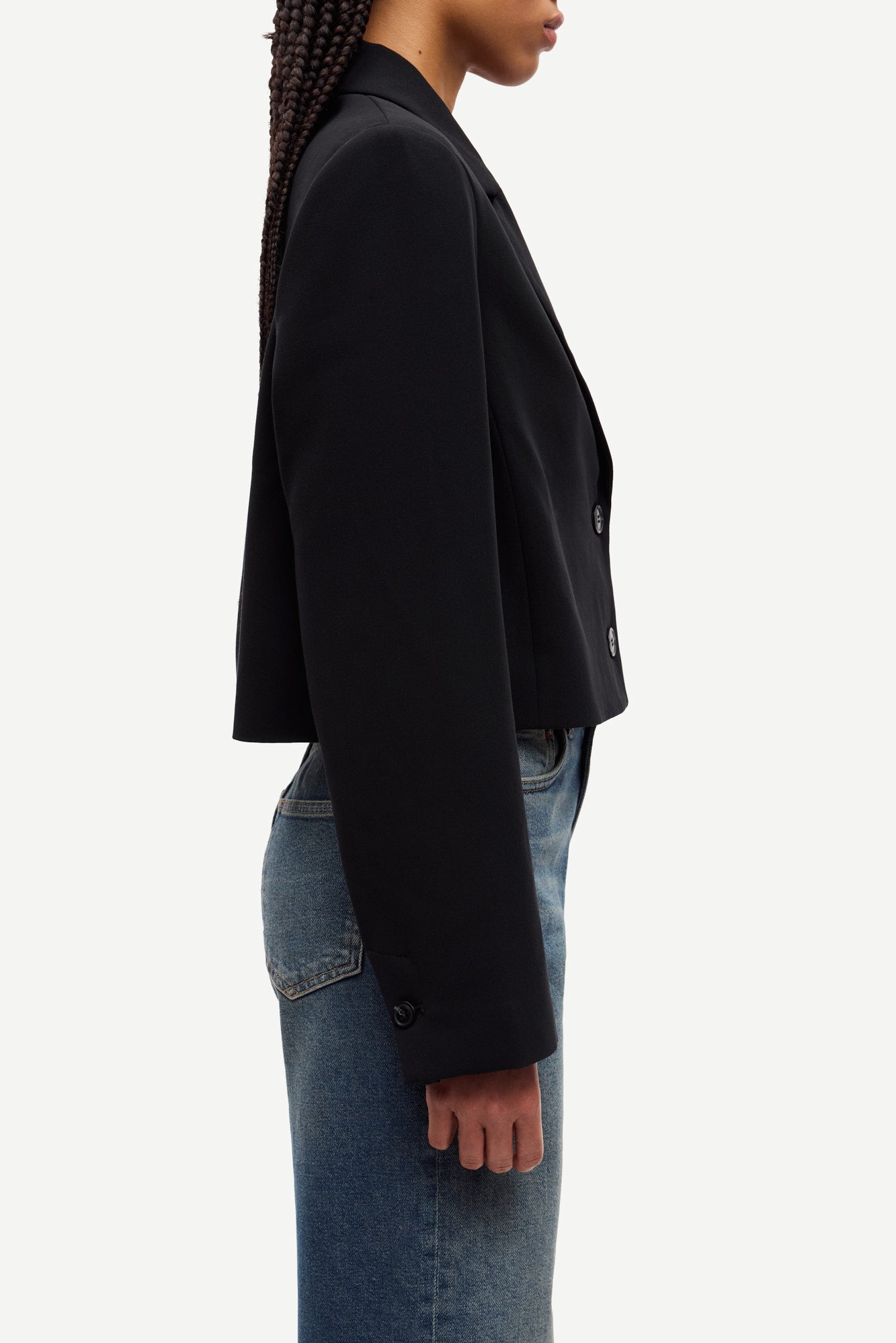 Salaney blazer in black