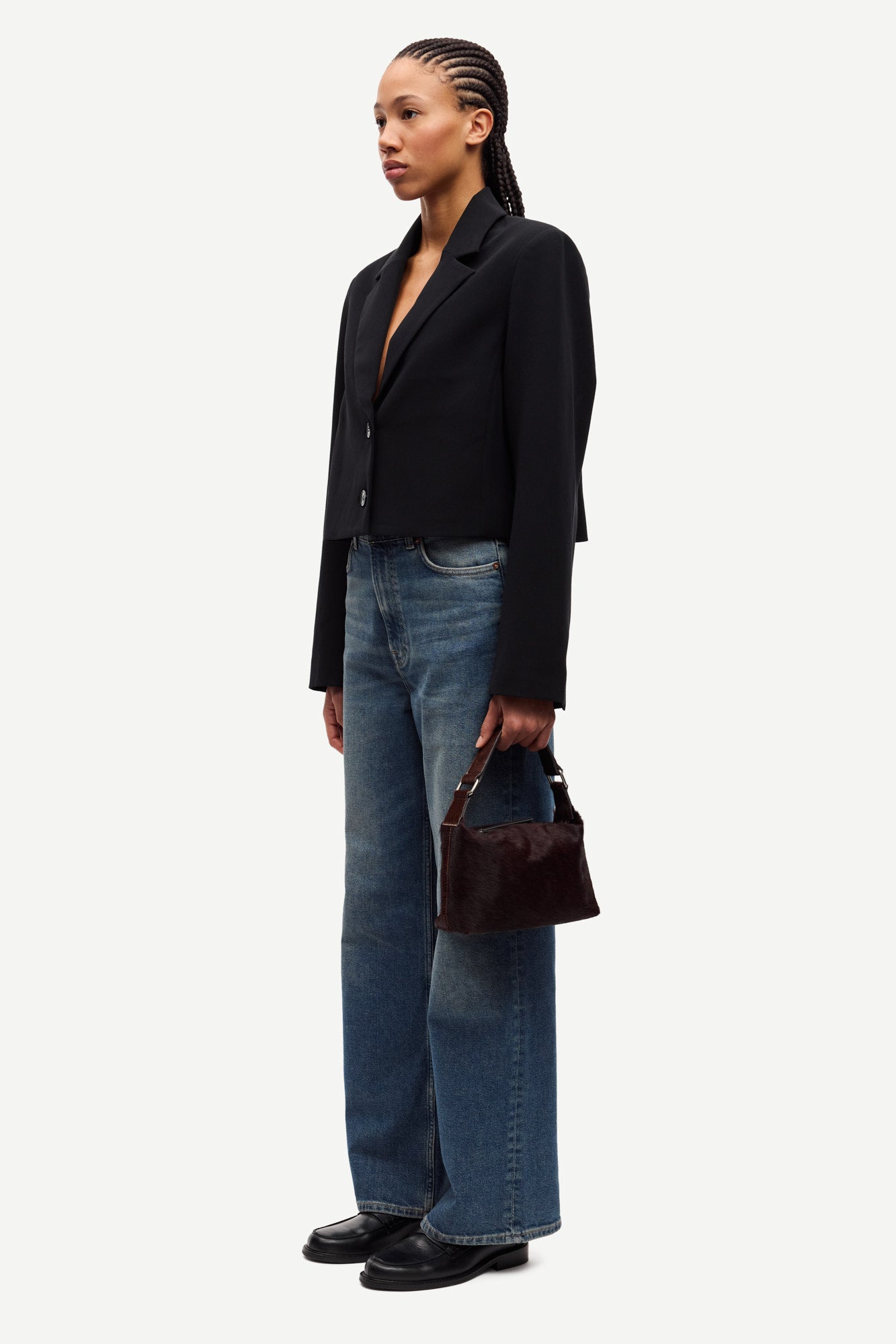 Salaney blazer in black