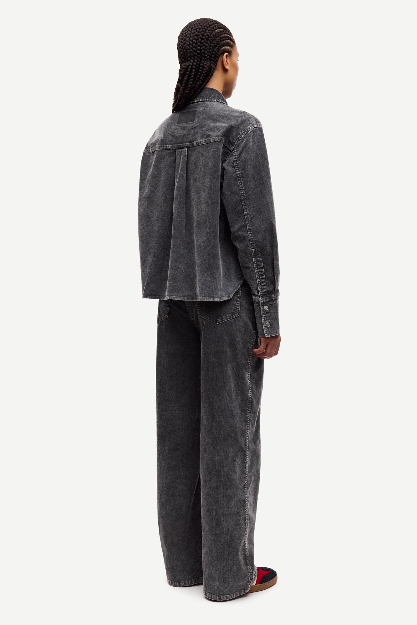 Sashelly trousers in asphalt