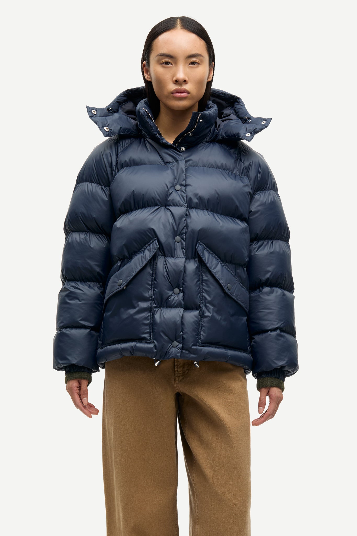 Sahanay puffer jacket in salute