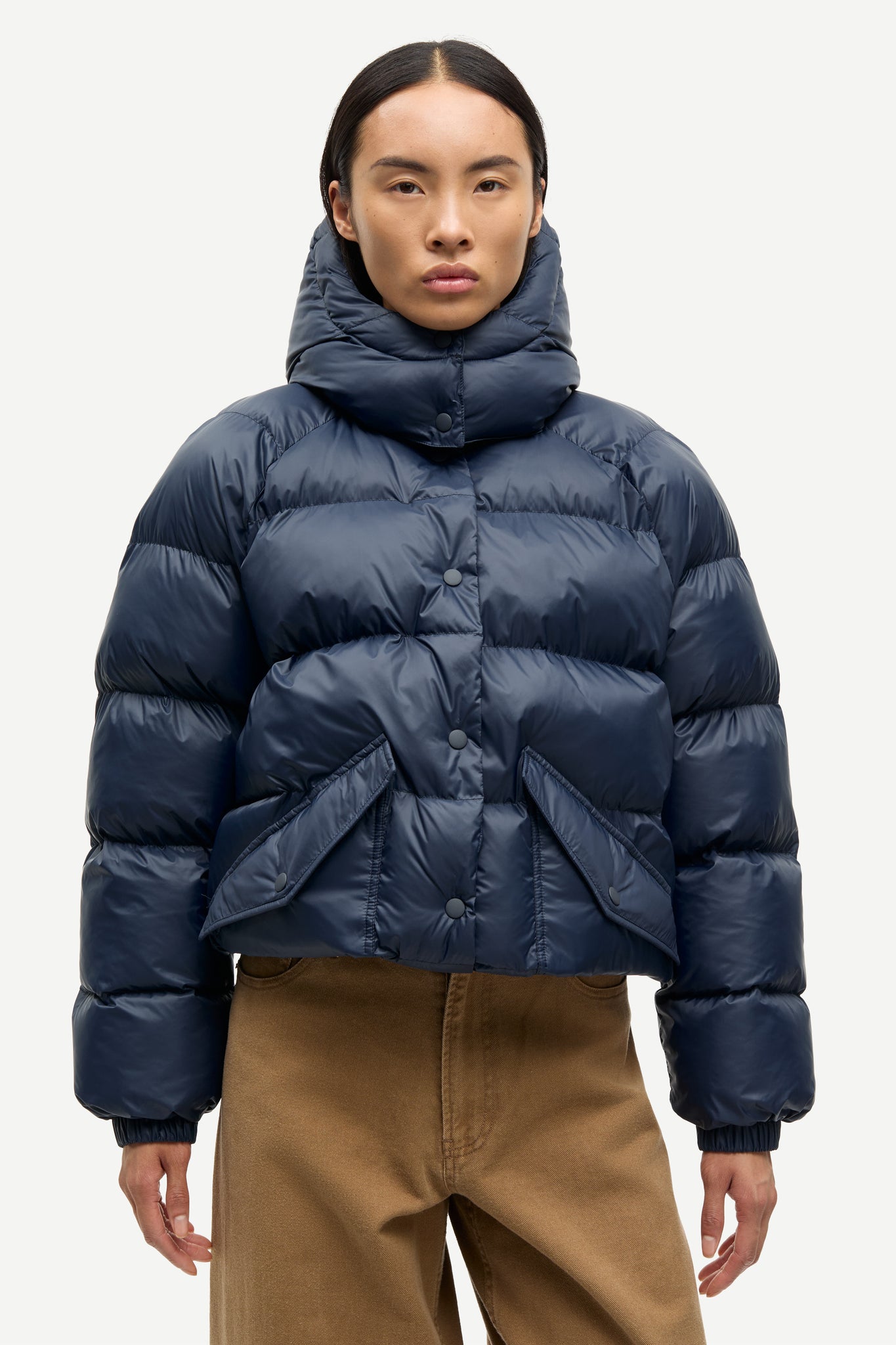 Sahanay puffer jacket in salute
