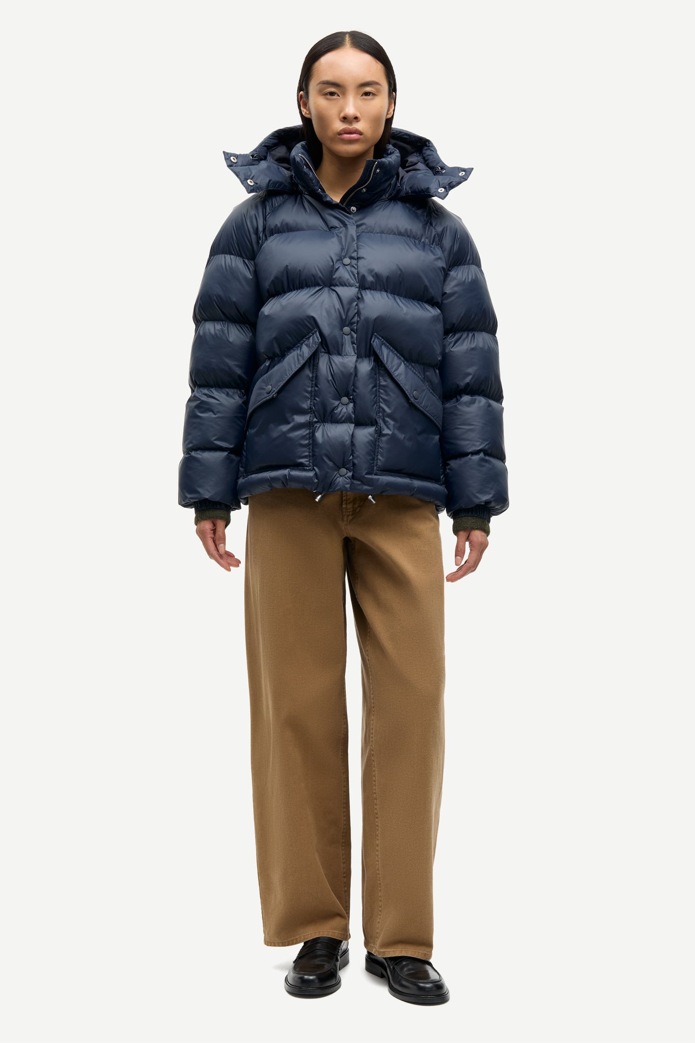 Sahanay puffer jacket in salute