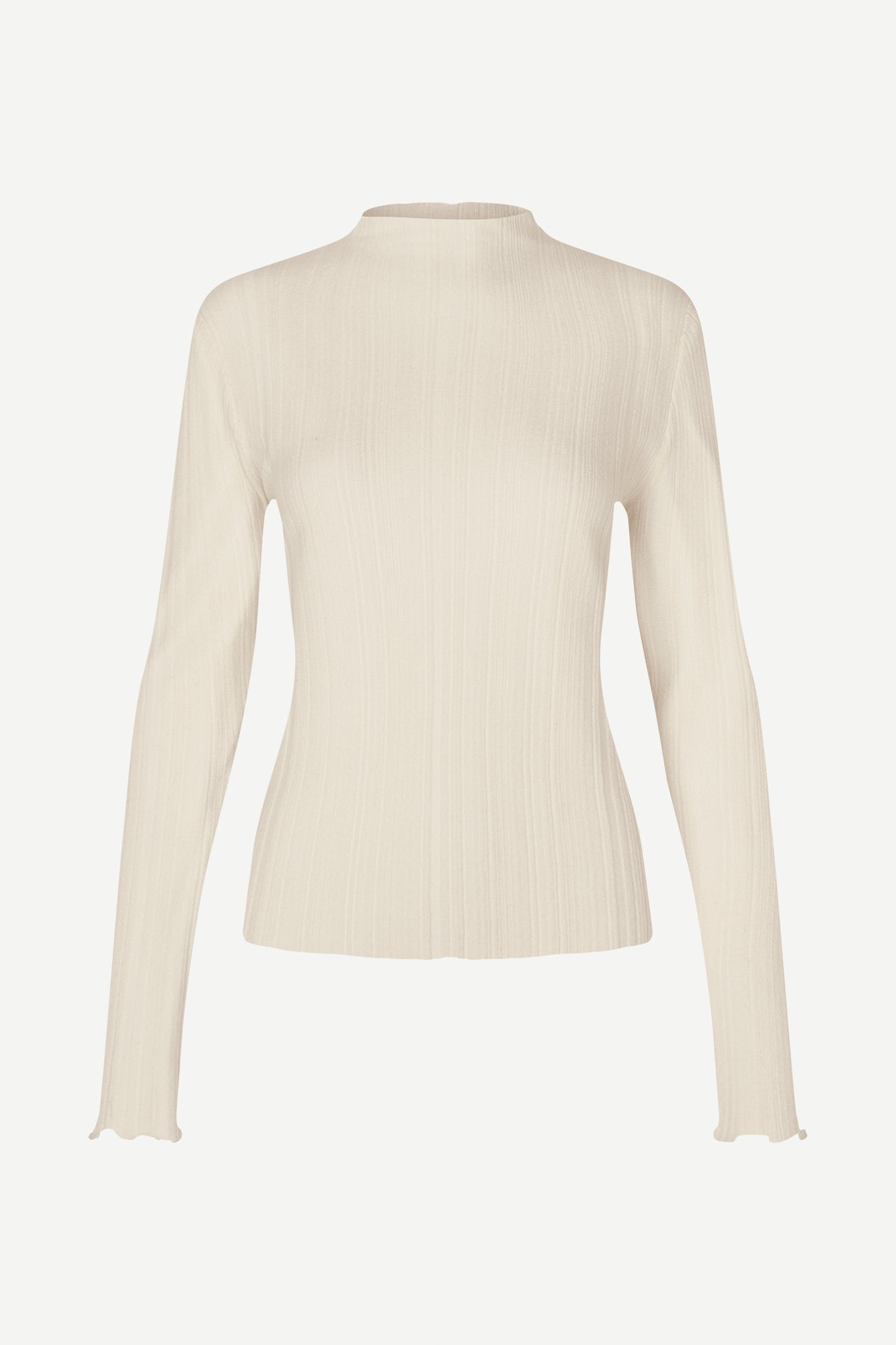 Sajose turtleneck in clear cream