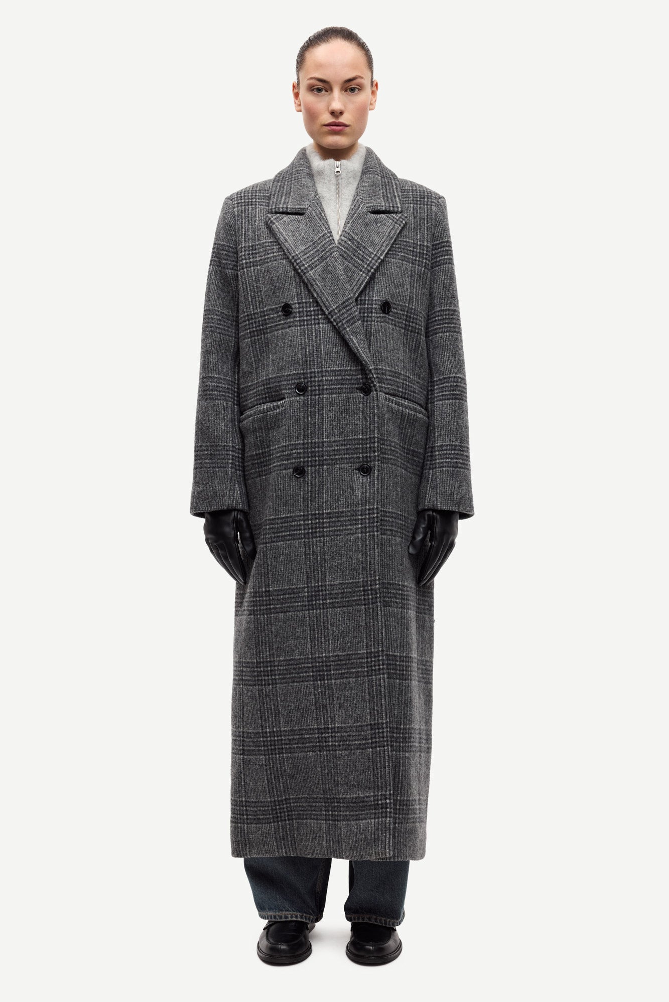 Sajilla coat in grey