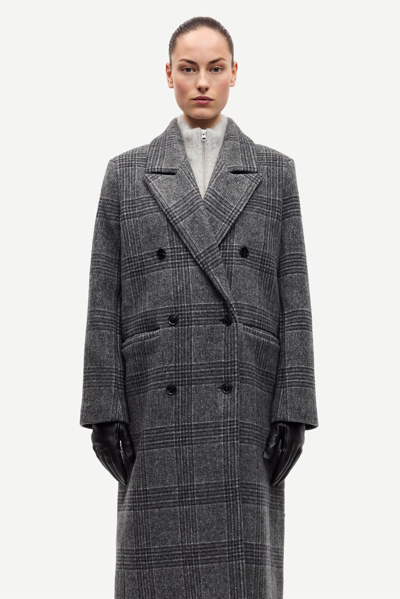 Sajilla coat in grey