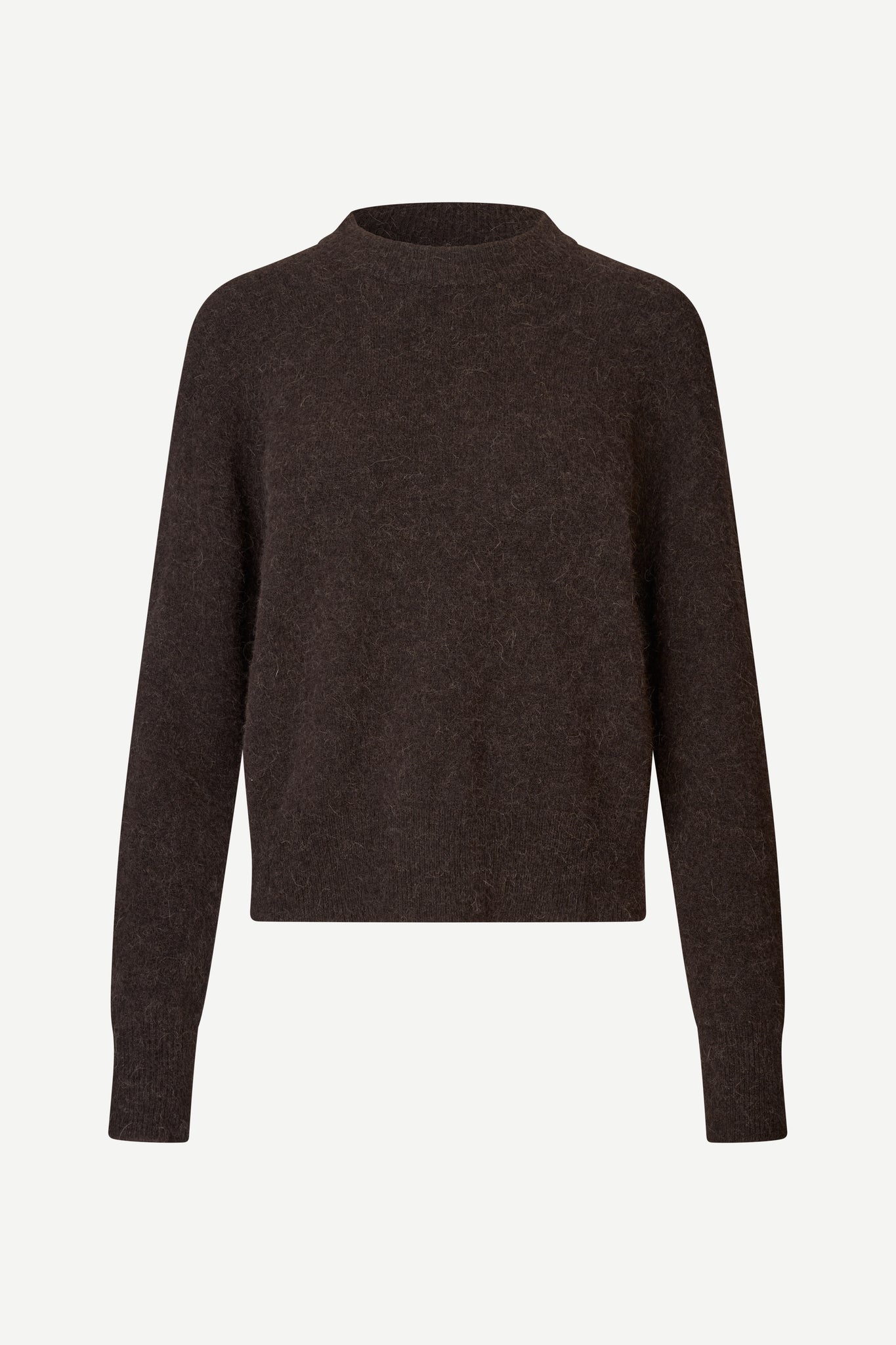 Anour o-neck sweater in black coffee