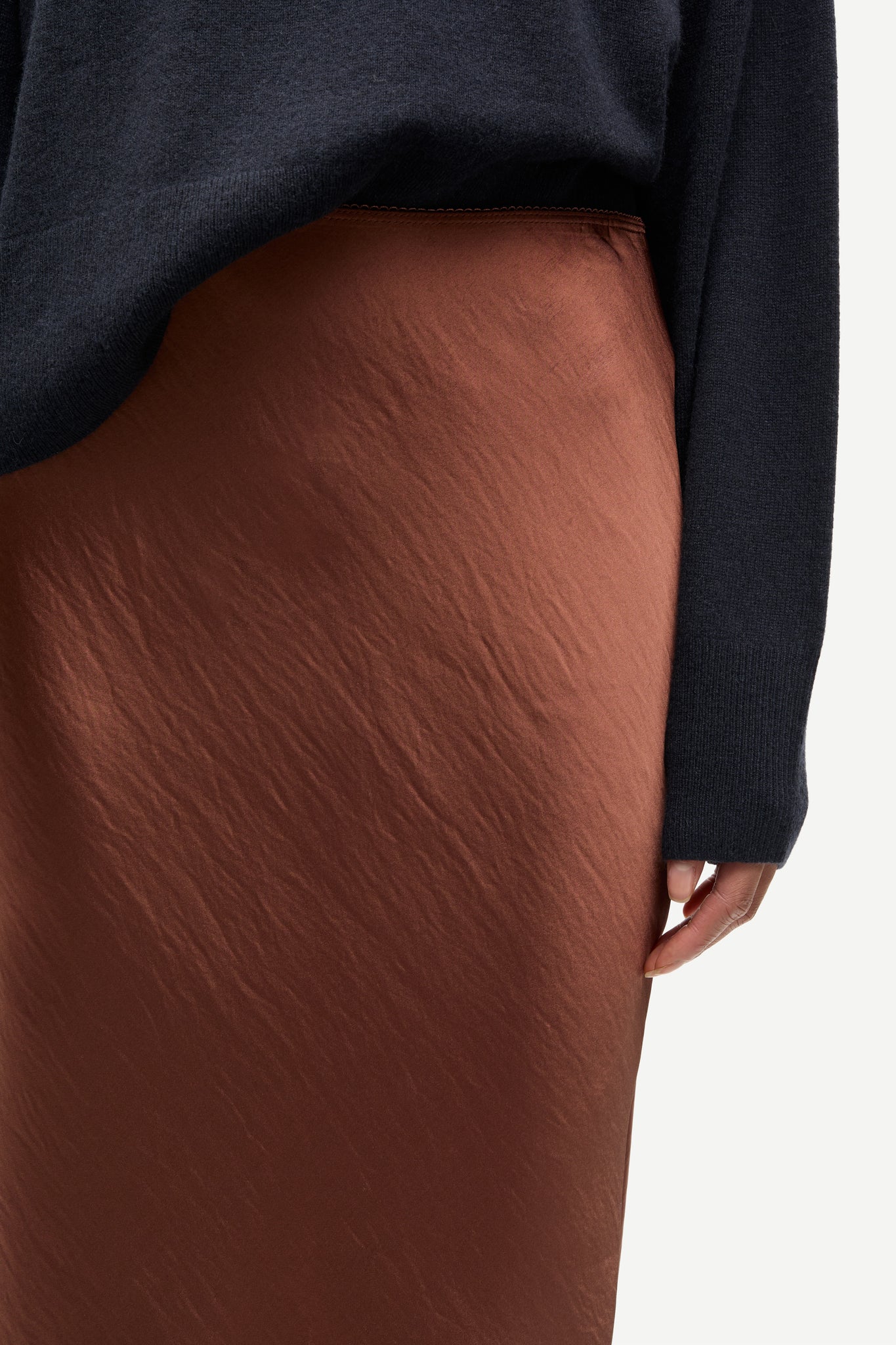 Saagneta long skirt in tortoise shell