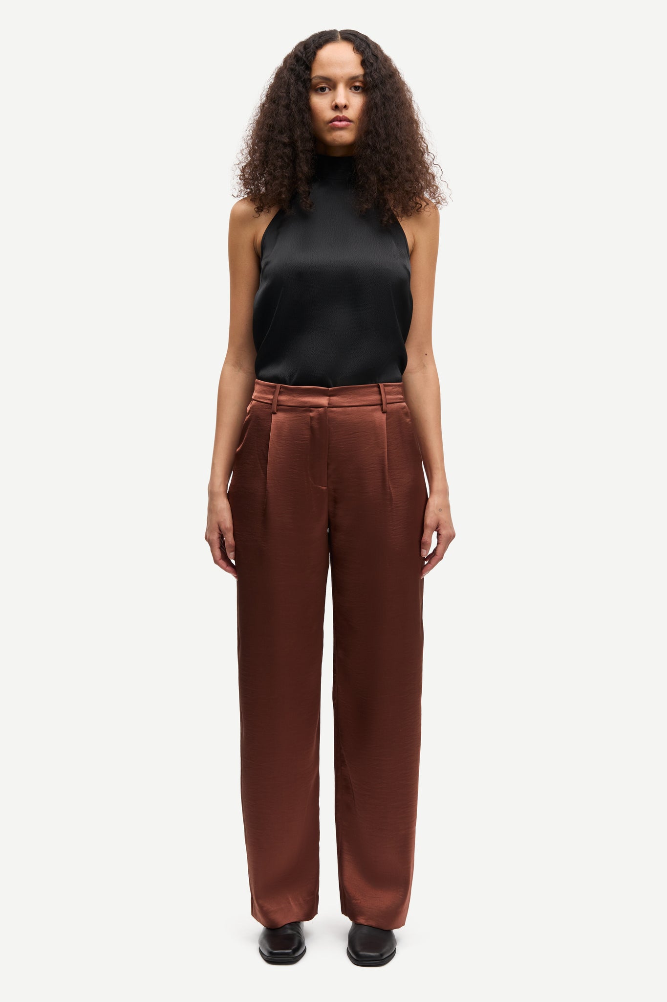 Saagnete trousers in tortoise shell