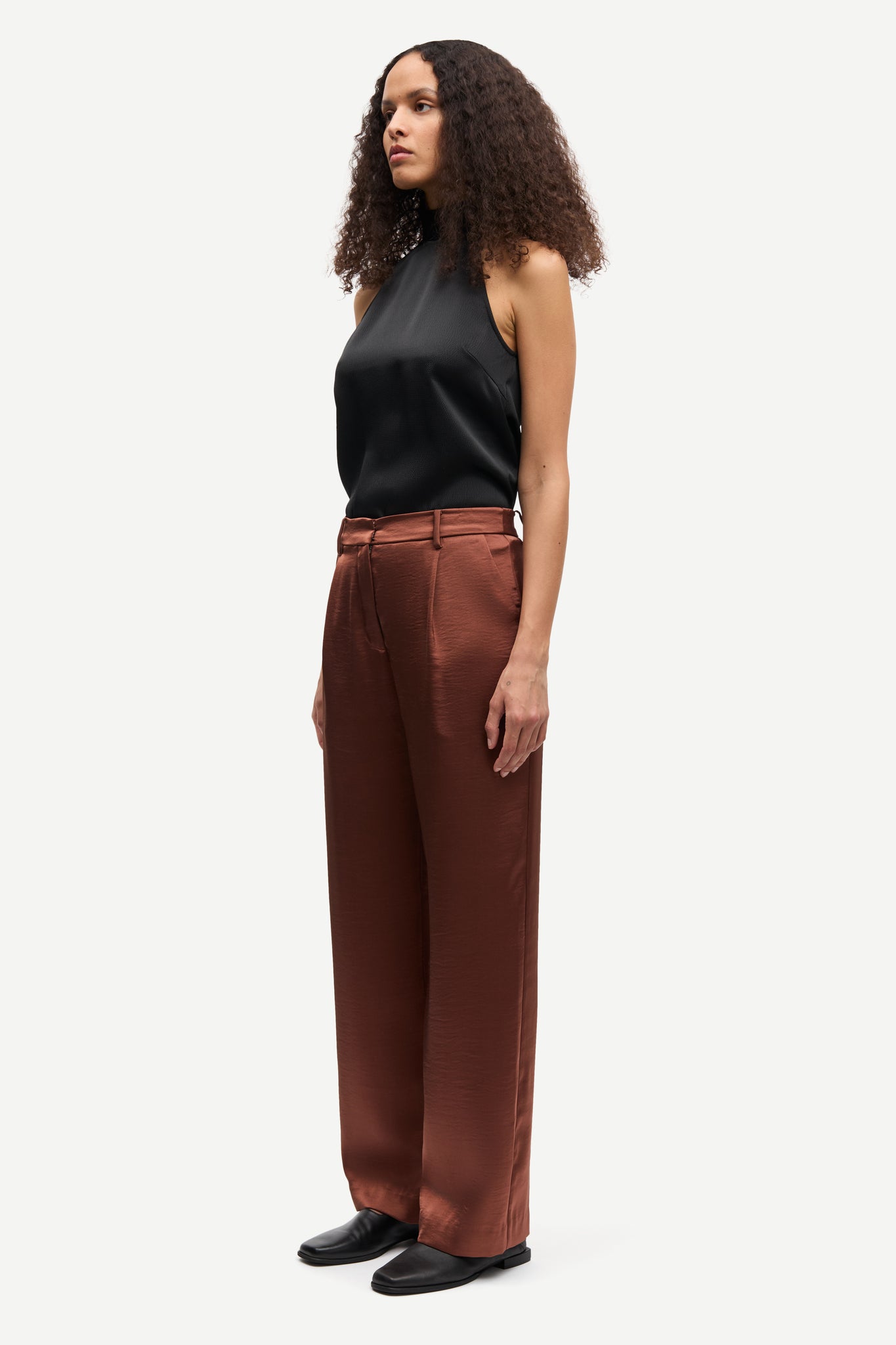 Saagnete trousers in tortoise shell