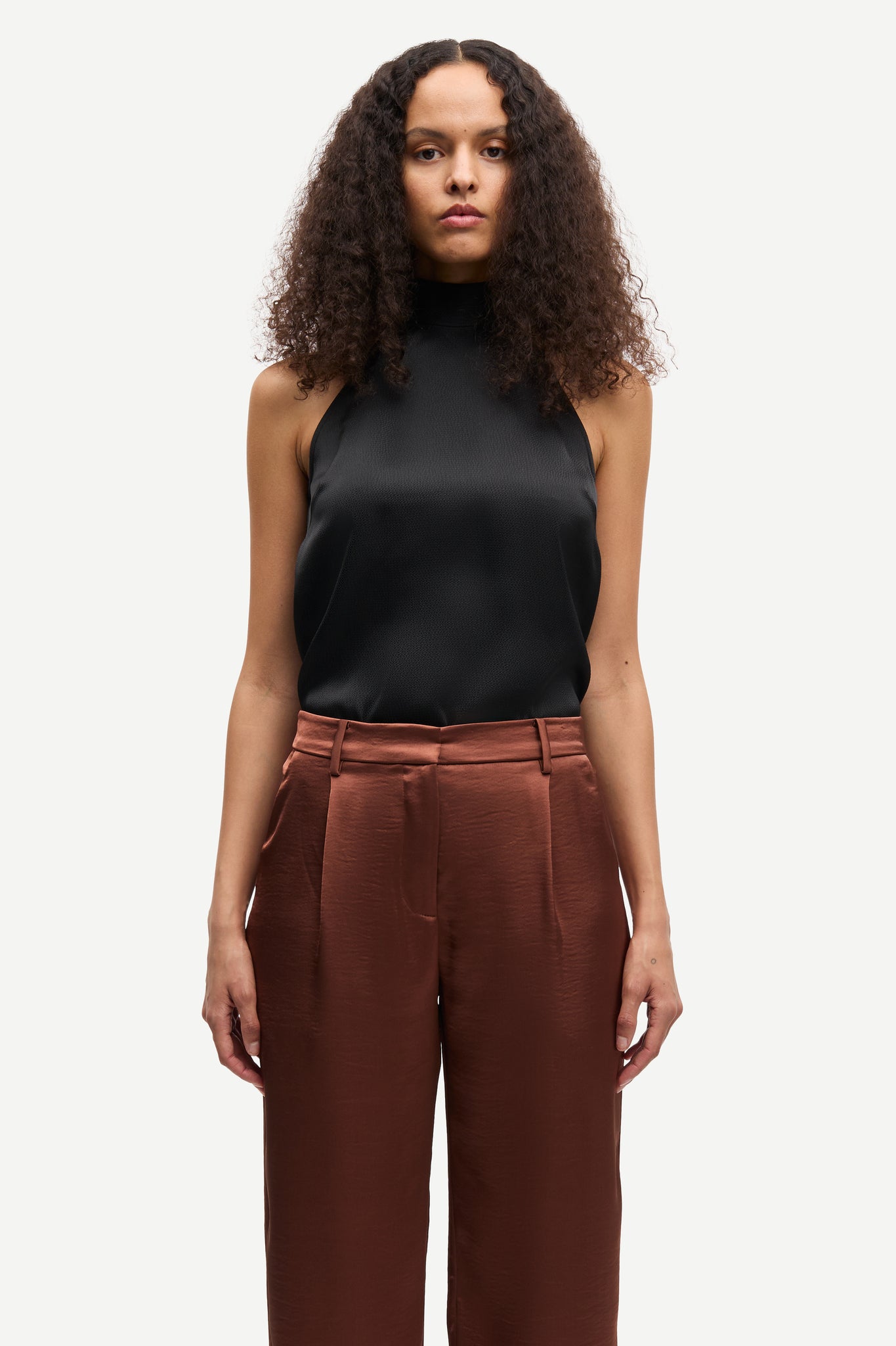 Saagnete trousers in tortoise shell