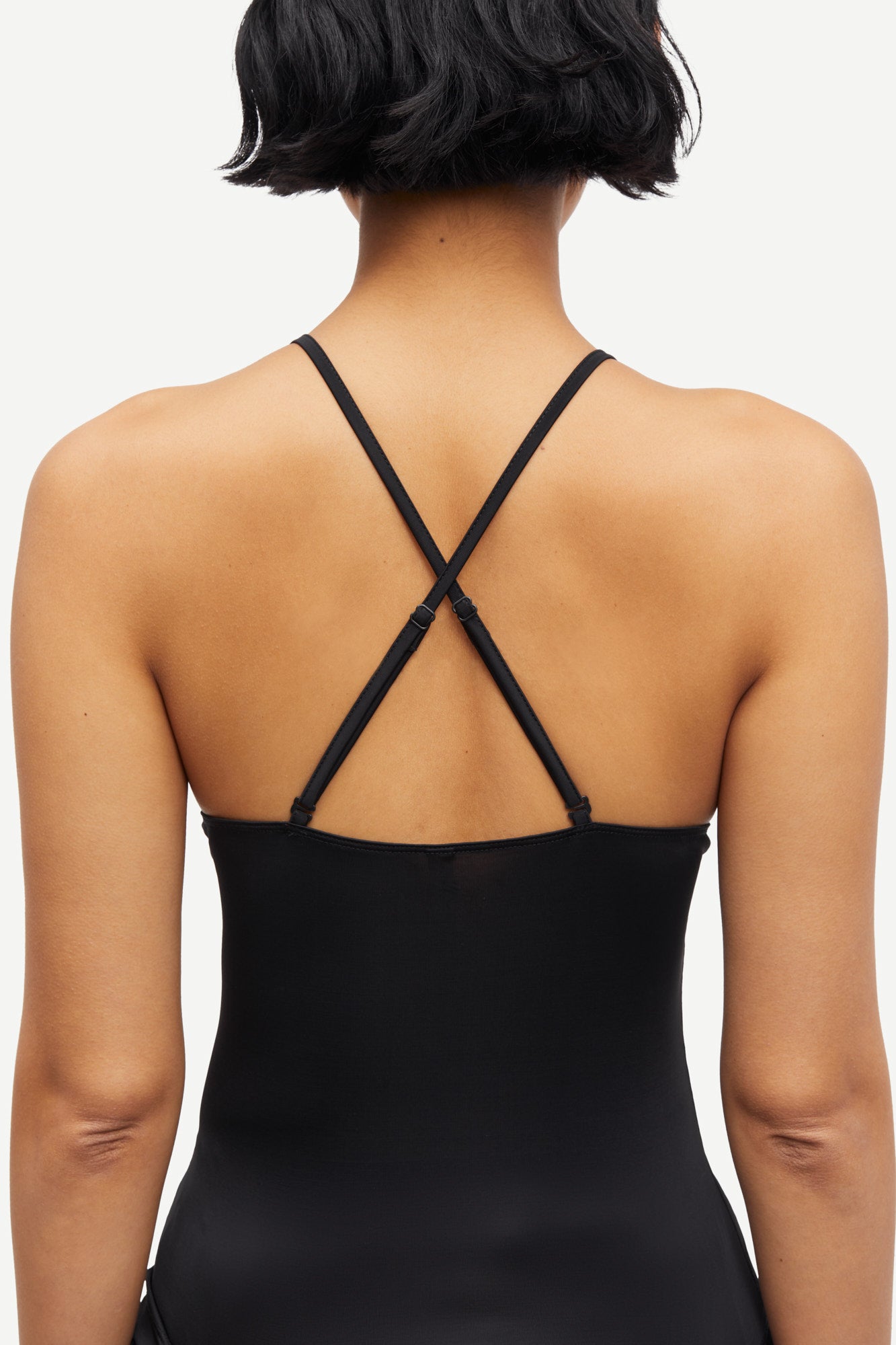Safaye strap top in black