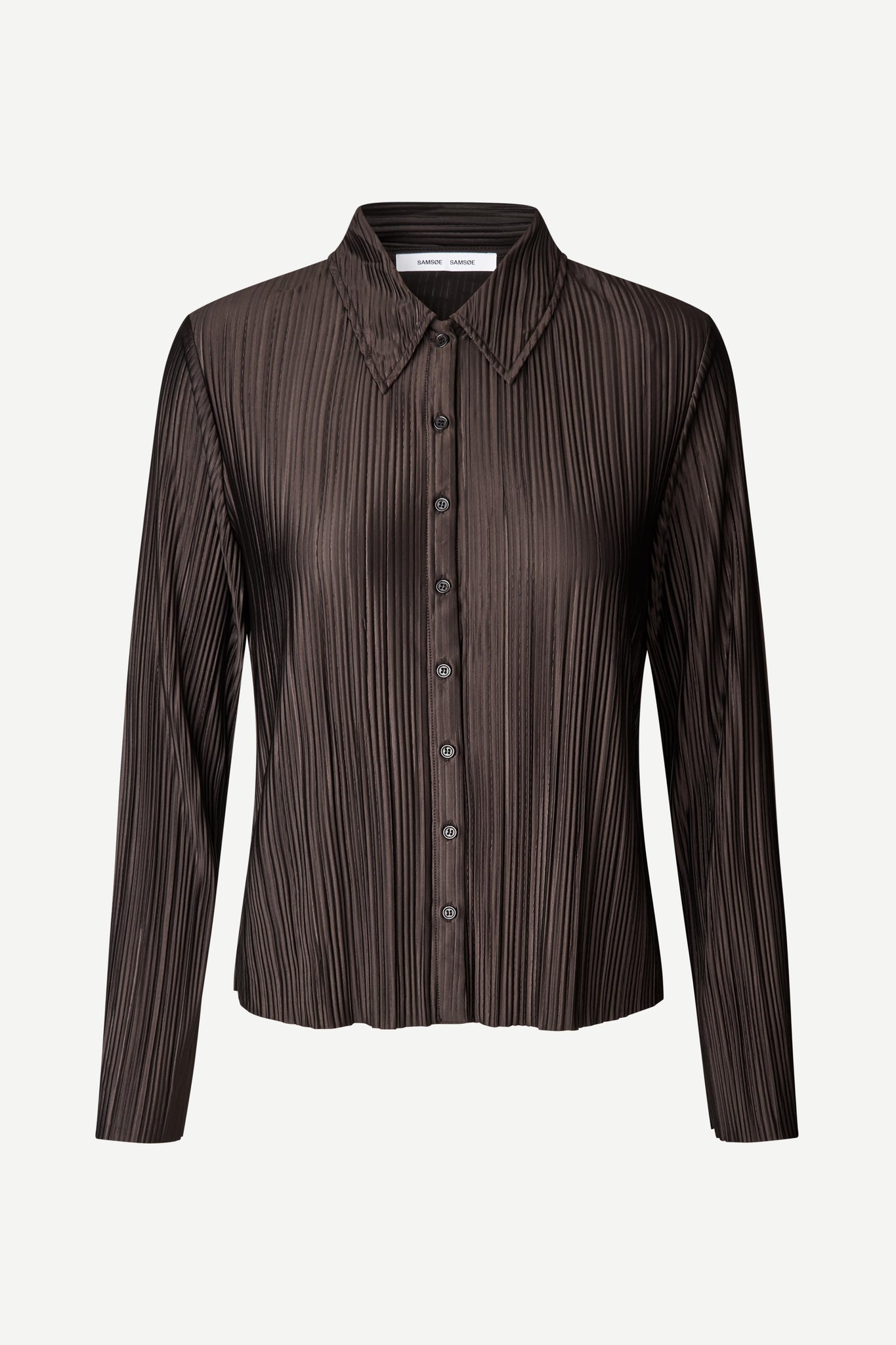 Sauma Is shirt in black coffee