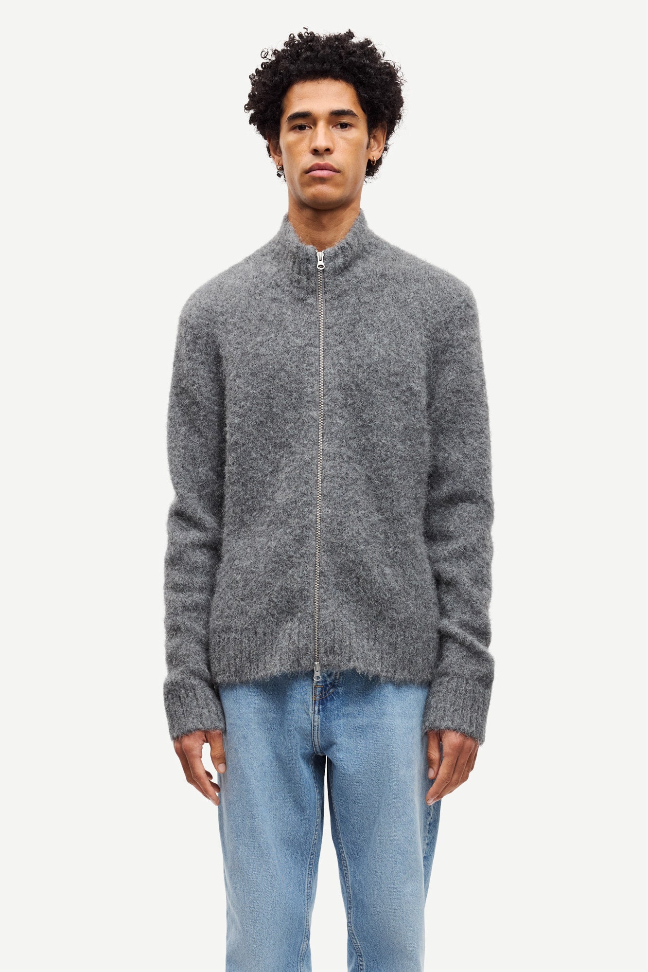Sajean zip cardigan