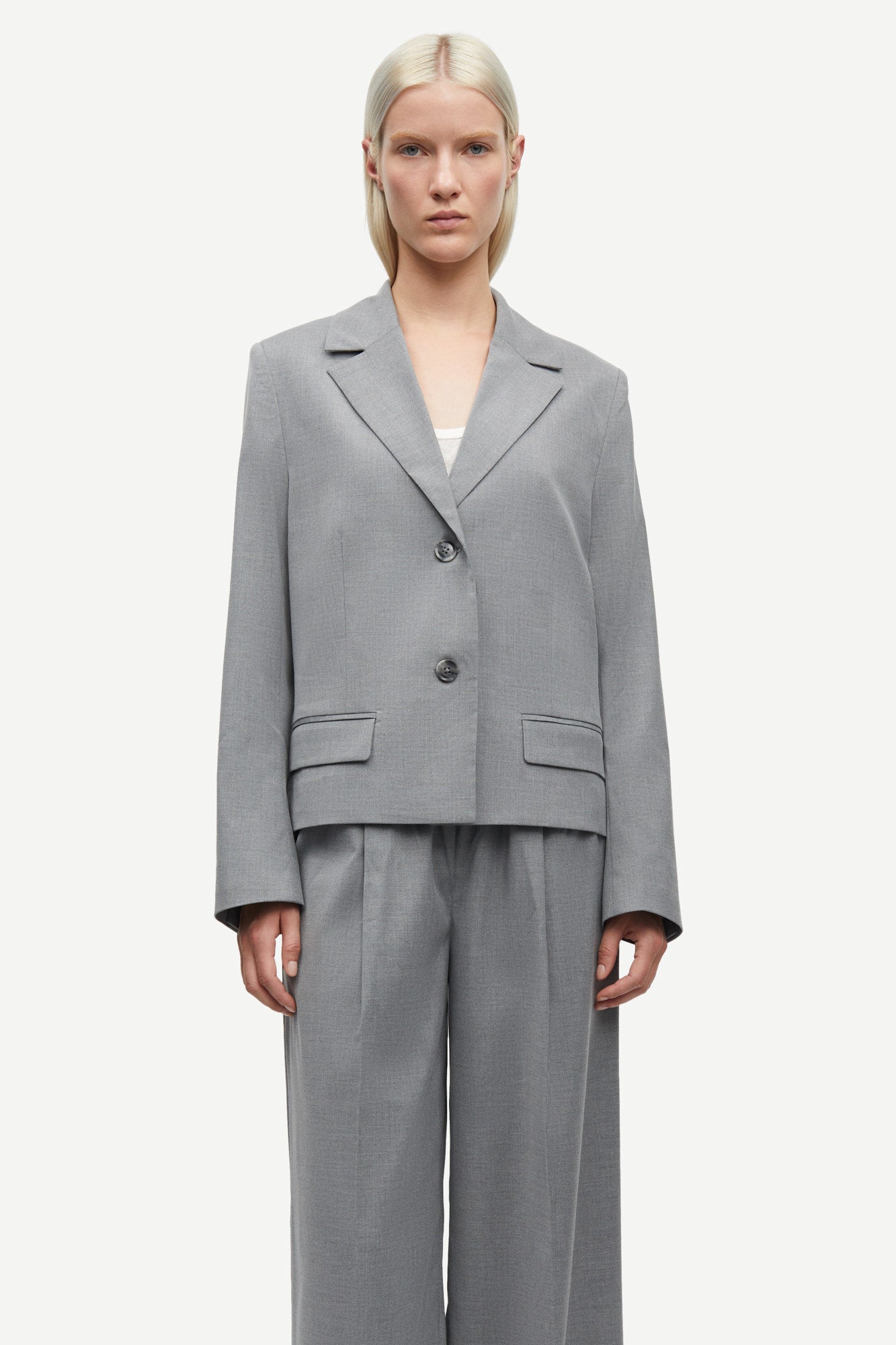 Sarila blazer in grey mel