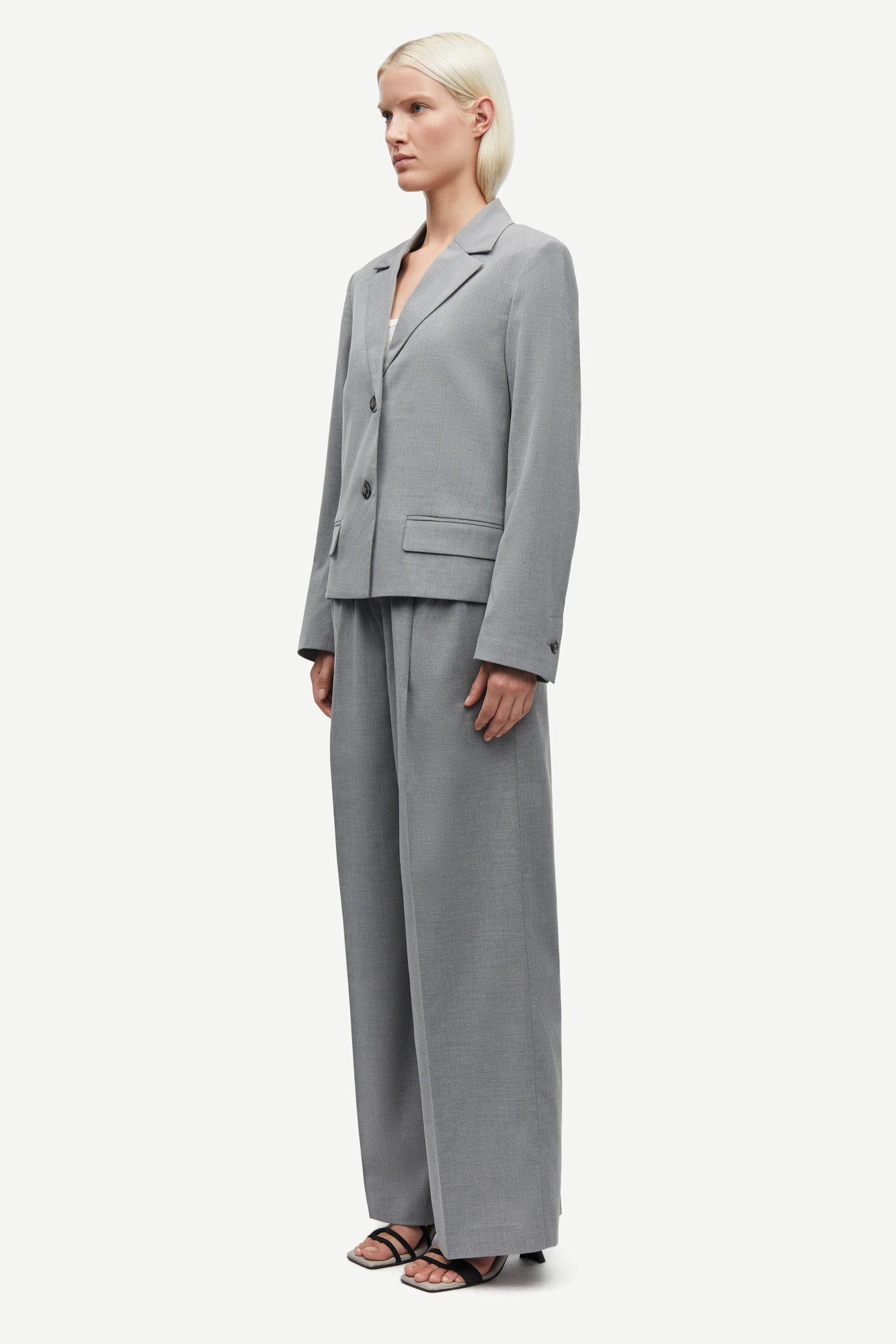 Sarila blazer in grey mel