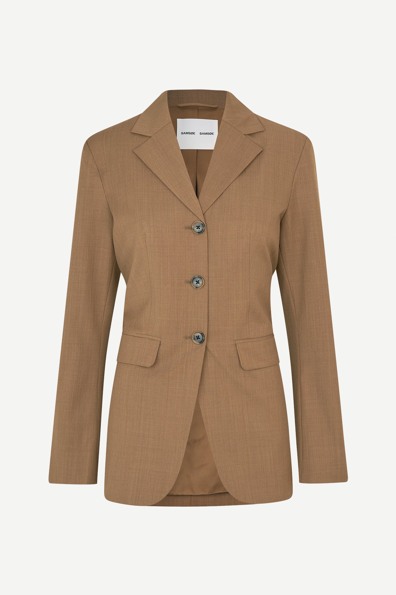 Satove blazer in otter mel
