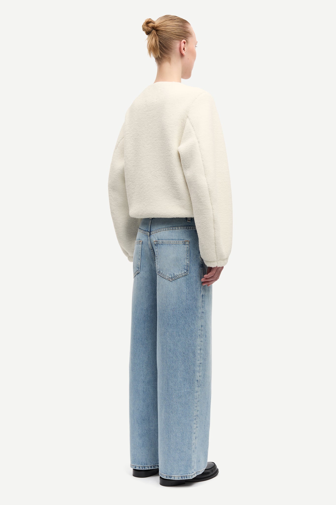 Saautumn jacket in clear cream