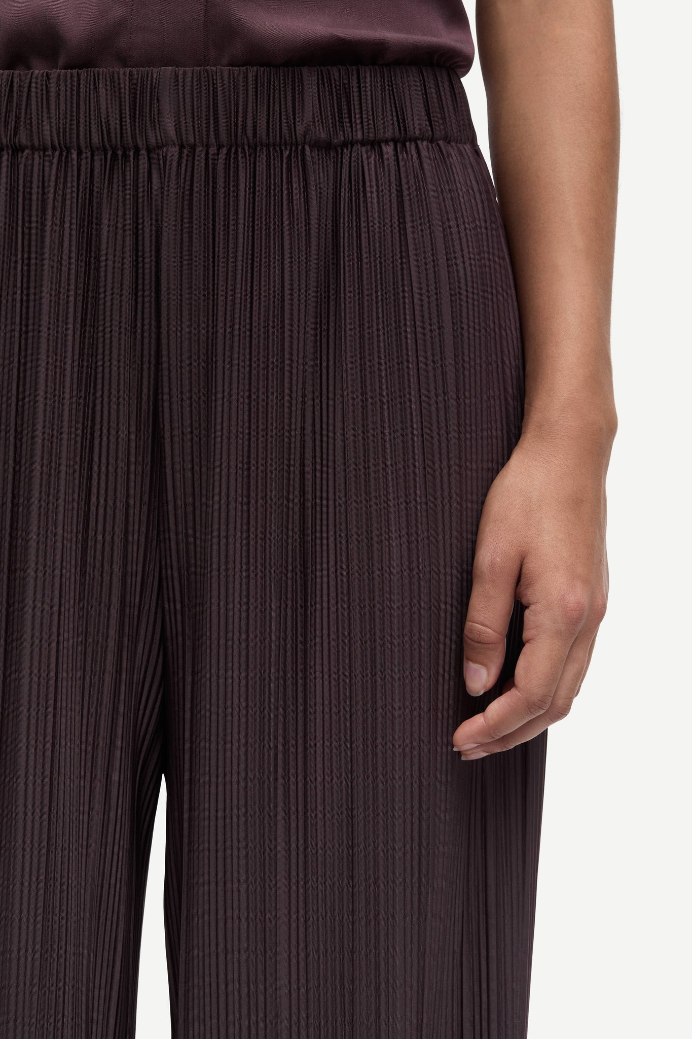 Uma trousers in black coffee