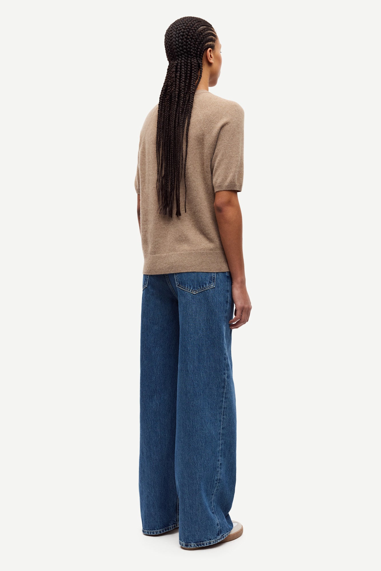 Saboston t-shirt in nature taupe