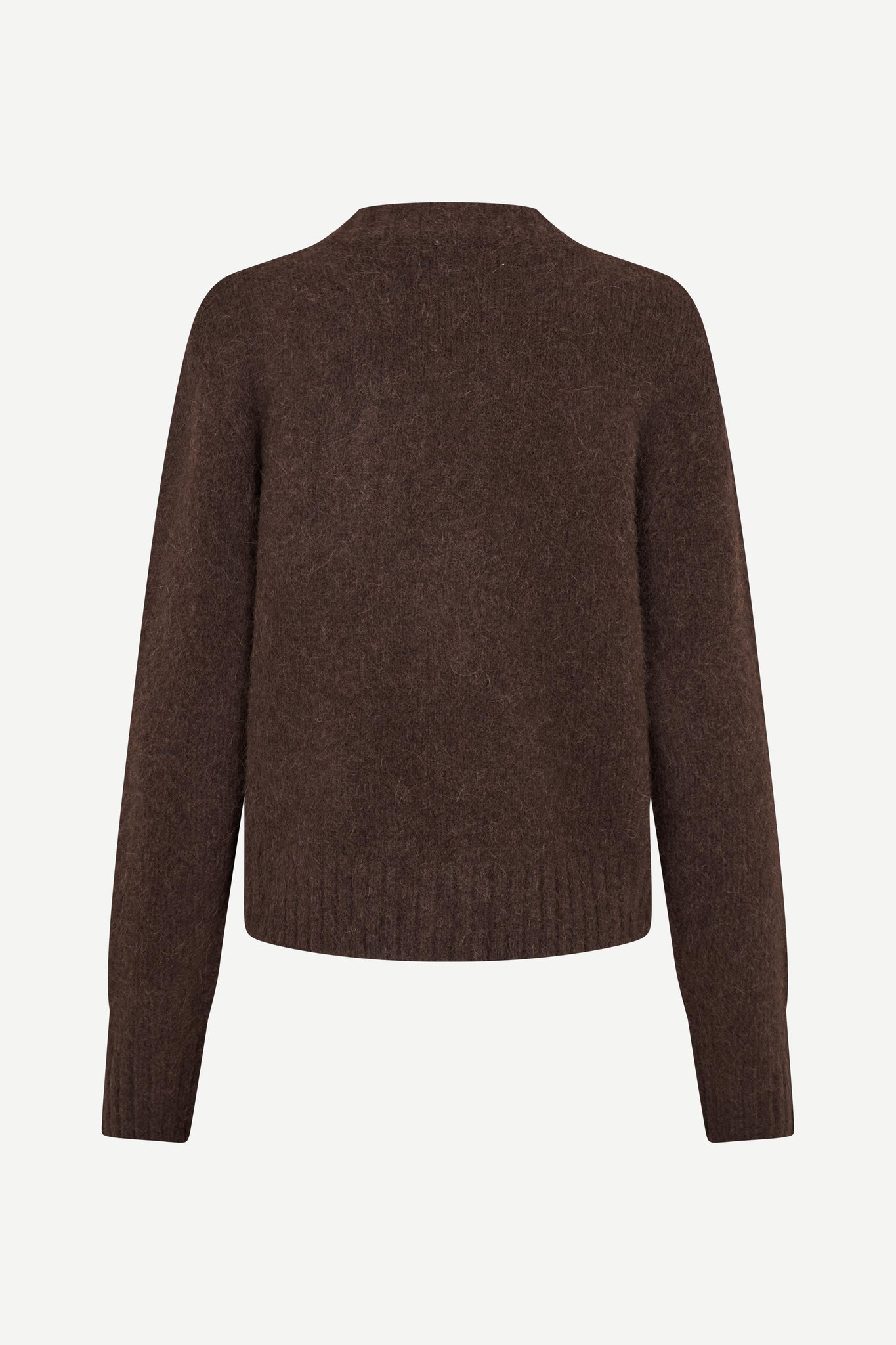 Sajeanine zip cardigan in black coffee