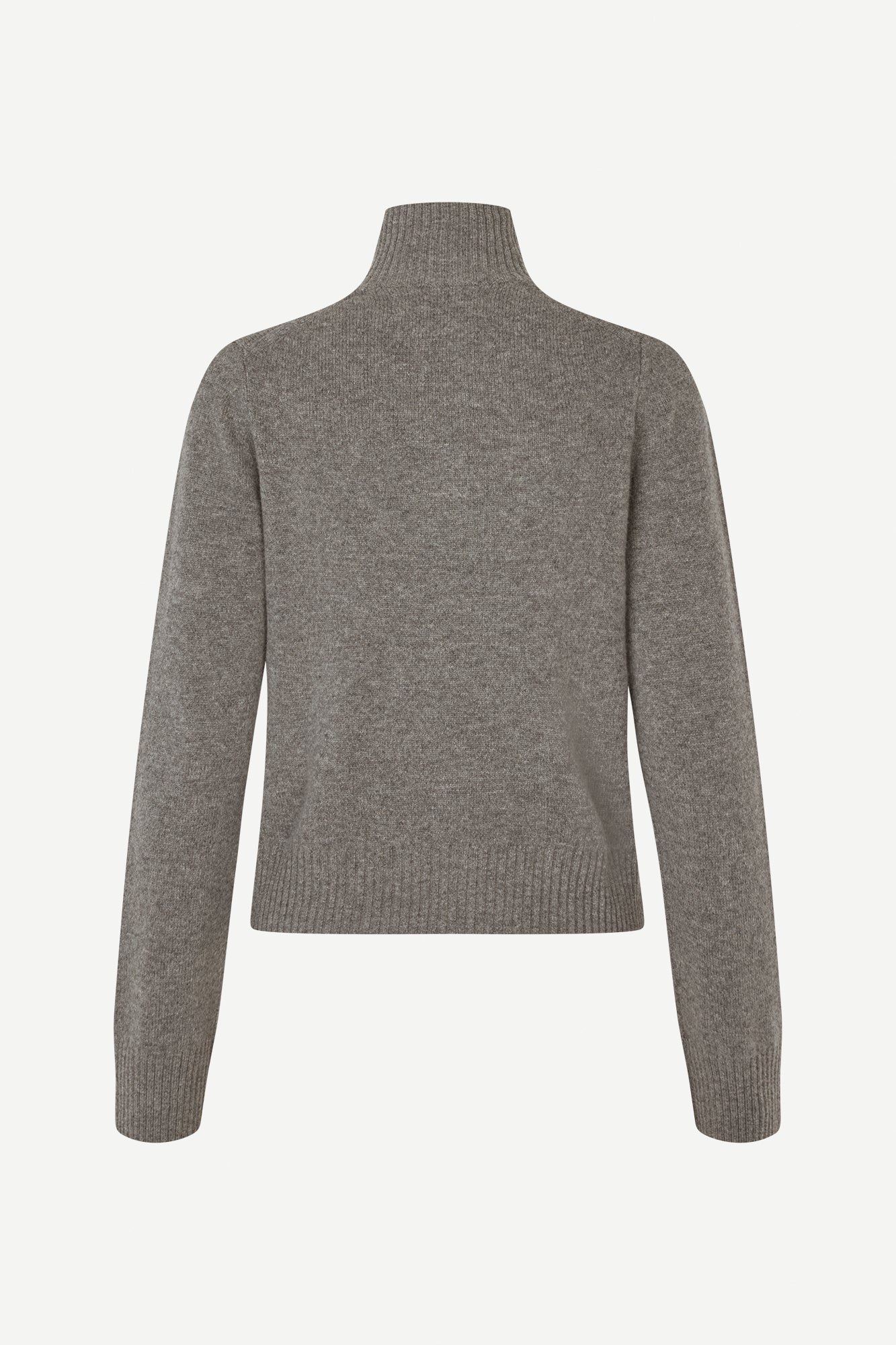 Saelif turtleneck in dark grey mel