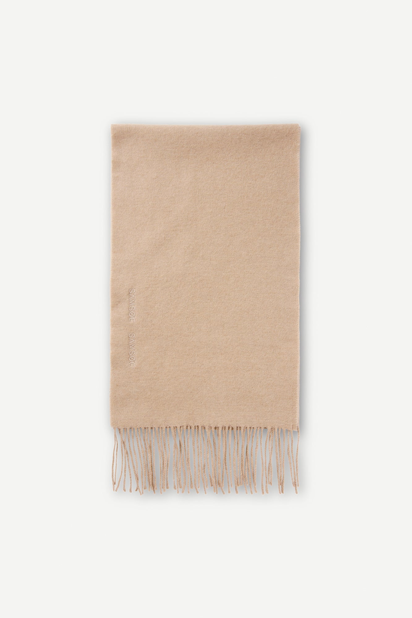 Sajolly scarf in beige mel.