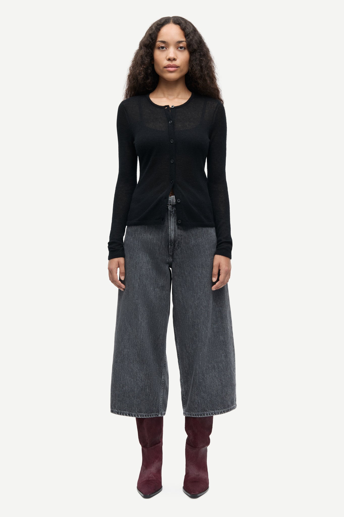 Sarose cardigan in black