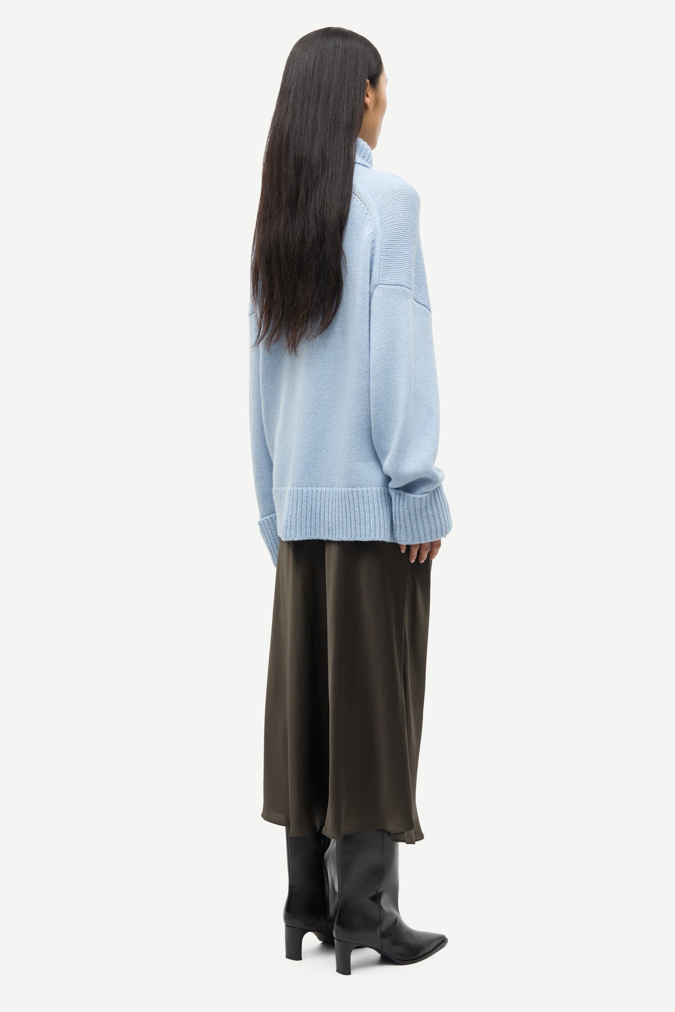Sakeiku turtleneck in cashmere blue