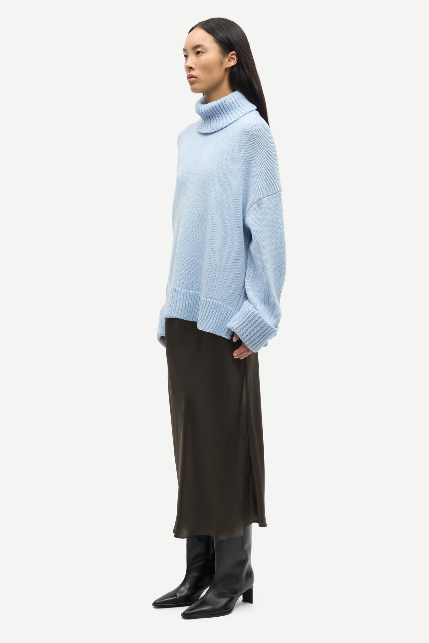 Sakeiku turtleneck in cashmere blue
